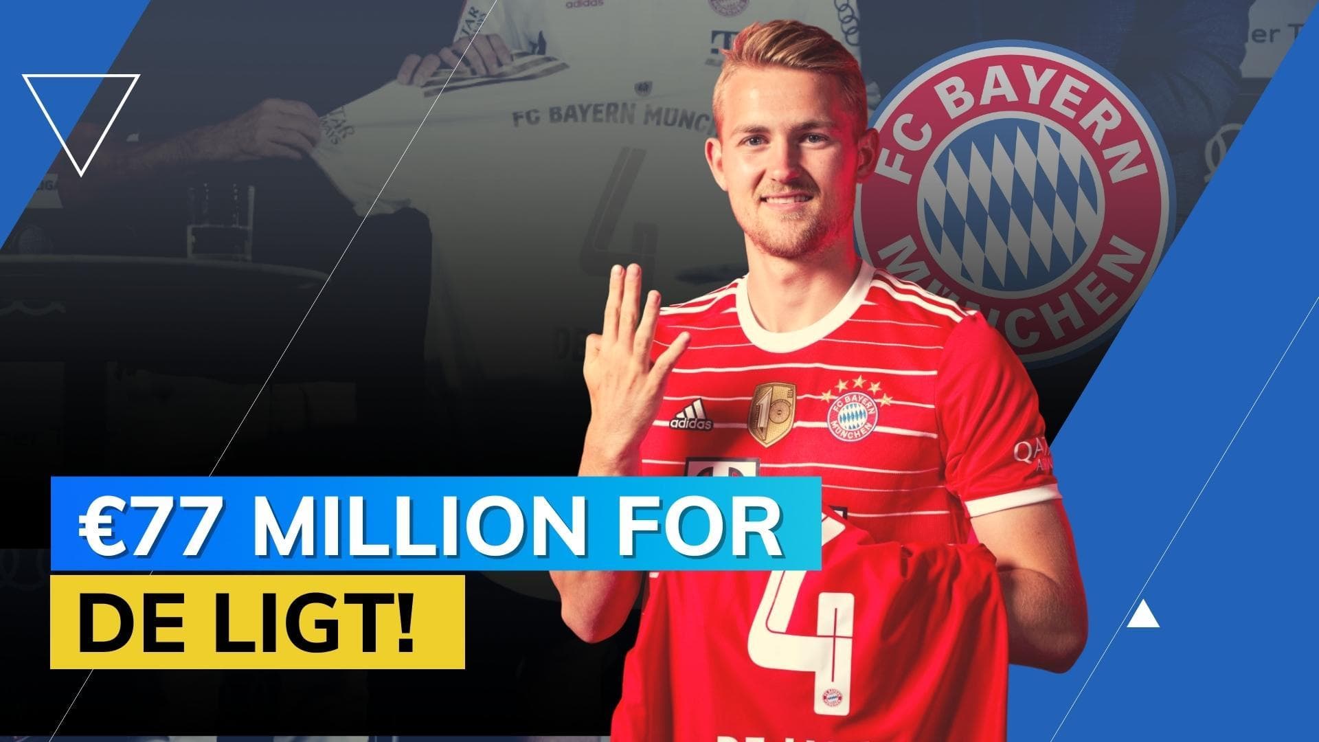 Bayern Munich sign Dutch defender Matthijs de Ligt