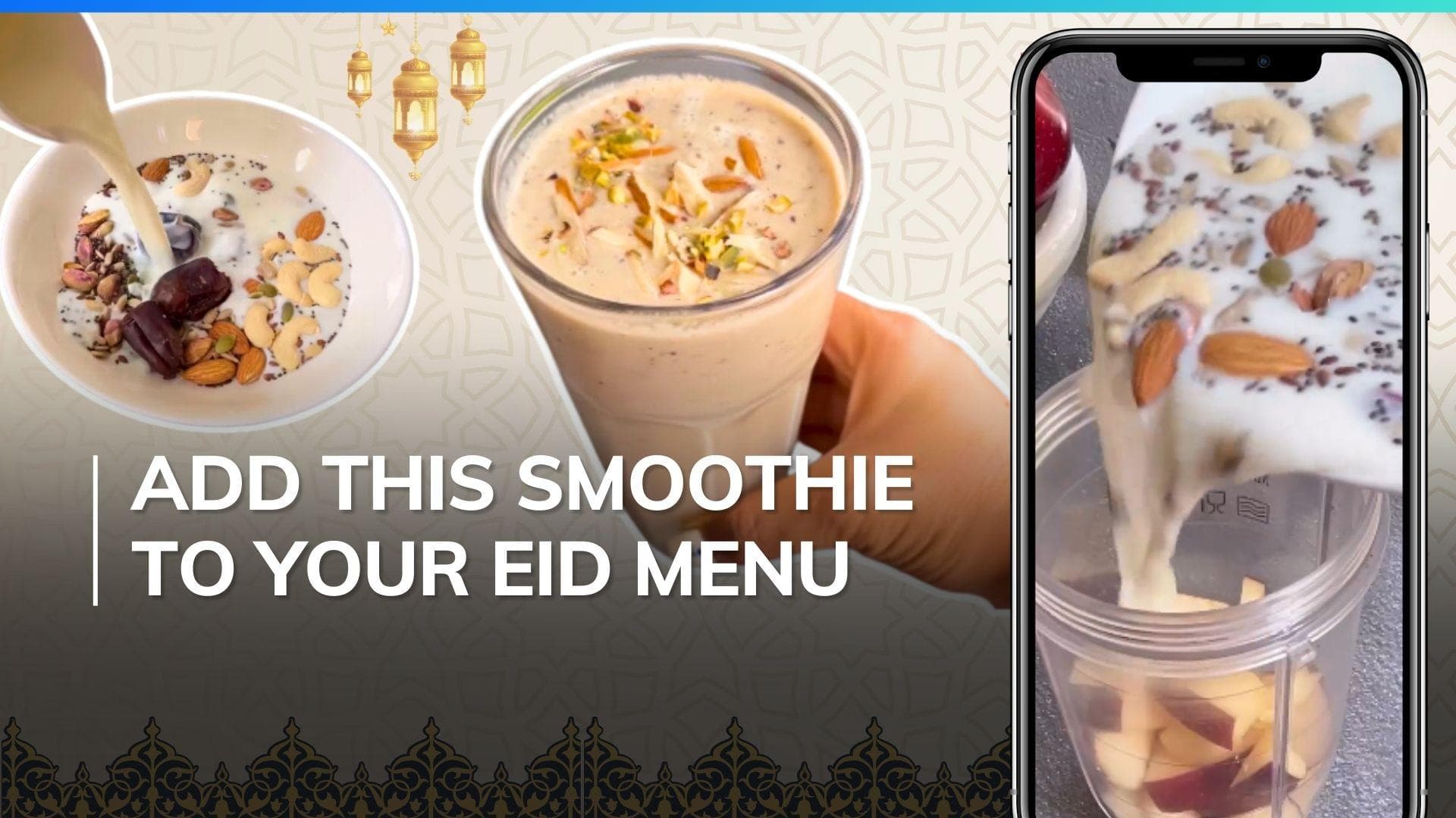 Eid-ul-Fitr 2024: Add this delicious and healthy apple-nuts smoothie to your celebrations, recipe inside