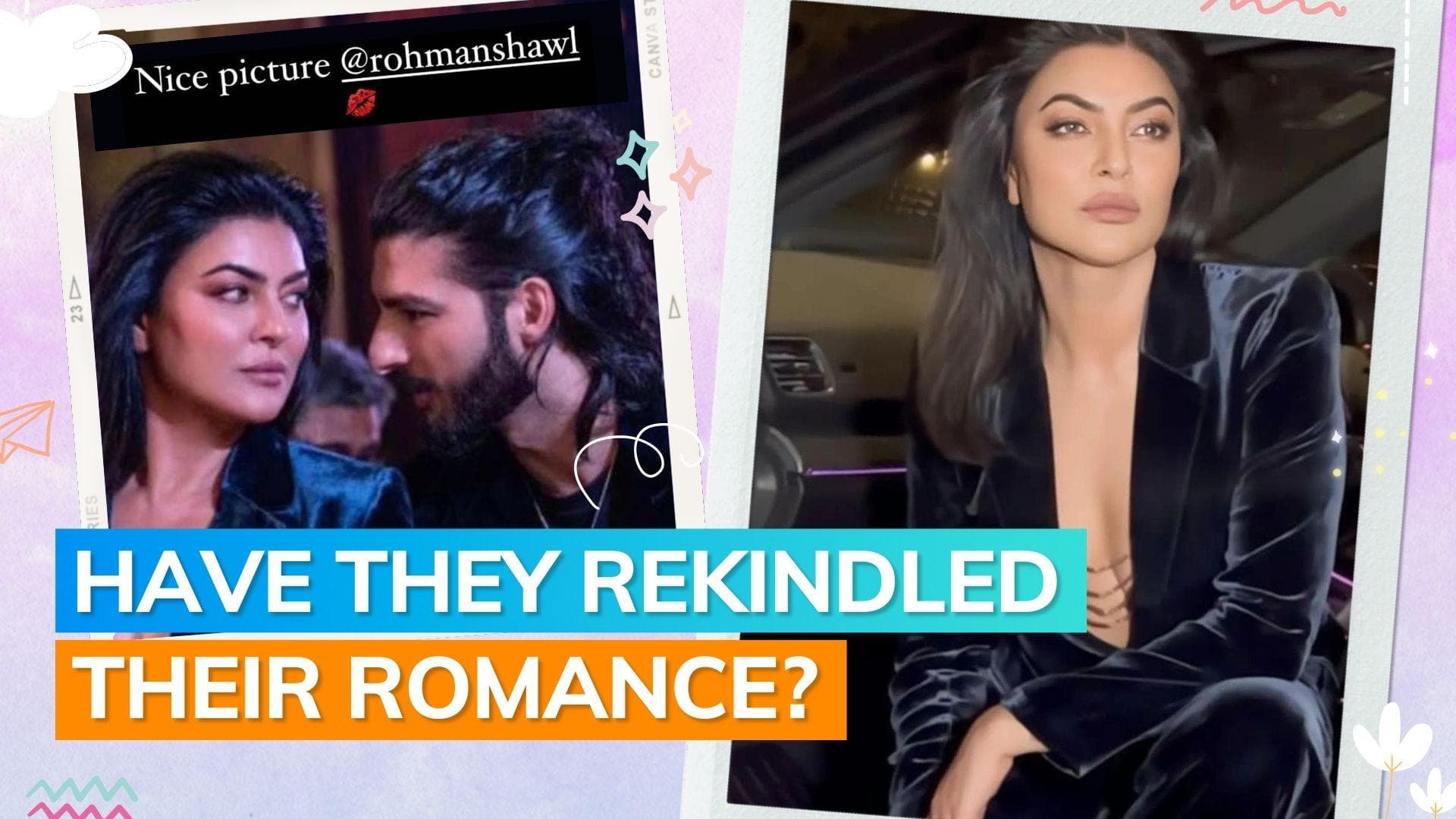 Sushmita Sen shares ‘nice’ photo with ex-boyfriend Rohman Shawl; here’s how he responded