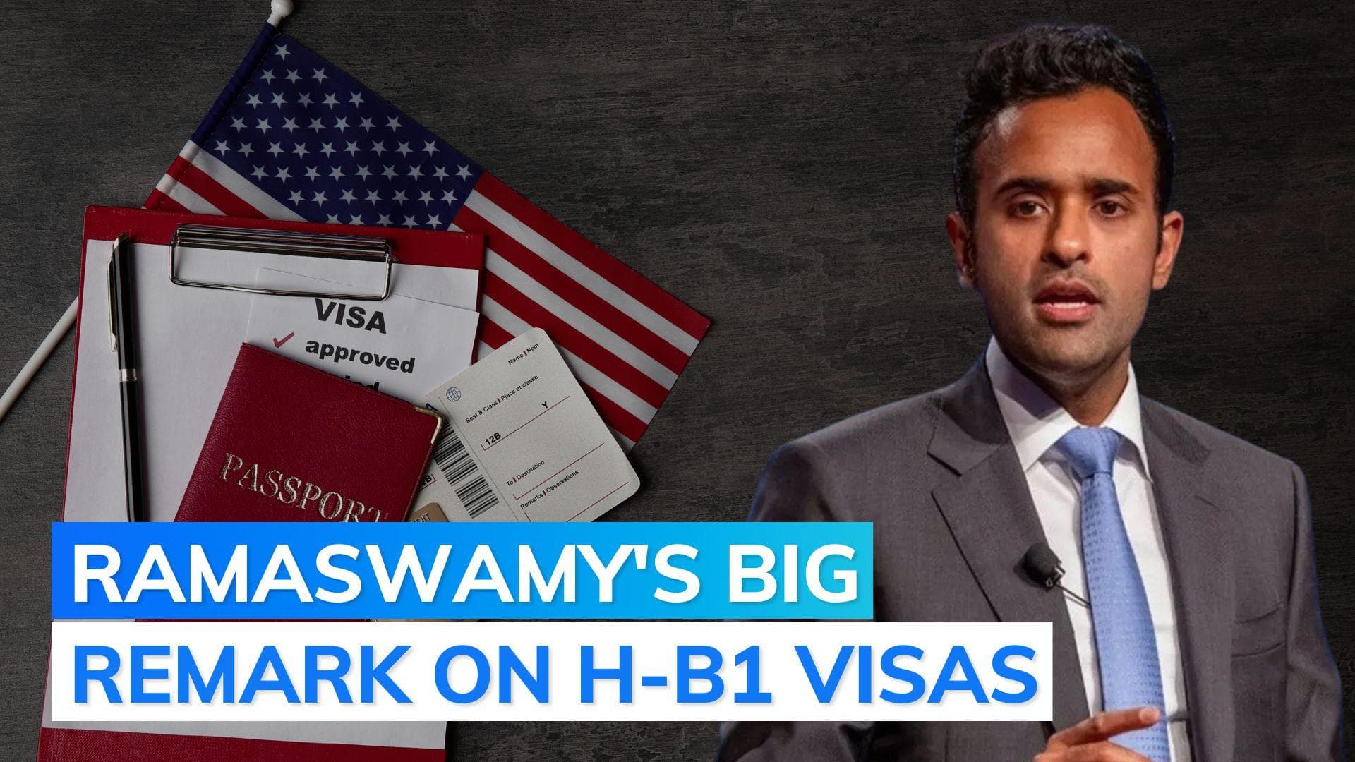 US Presidential candidate Vivek Ramaswamy vows to cease H-1B visa lottery system