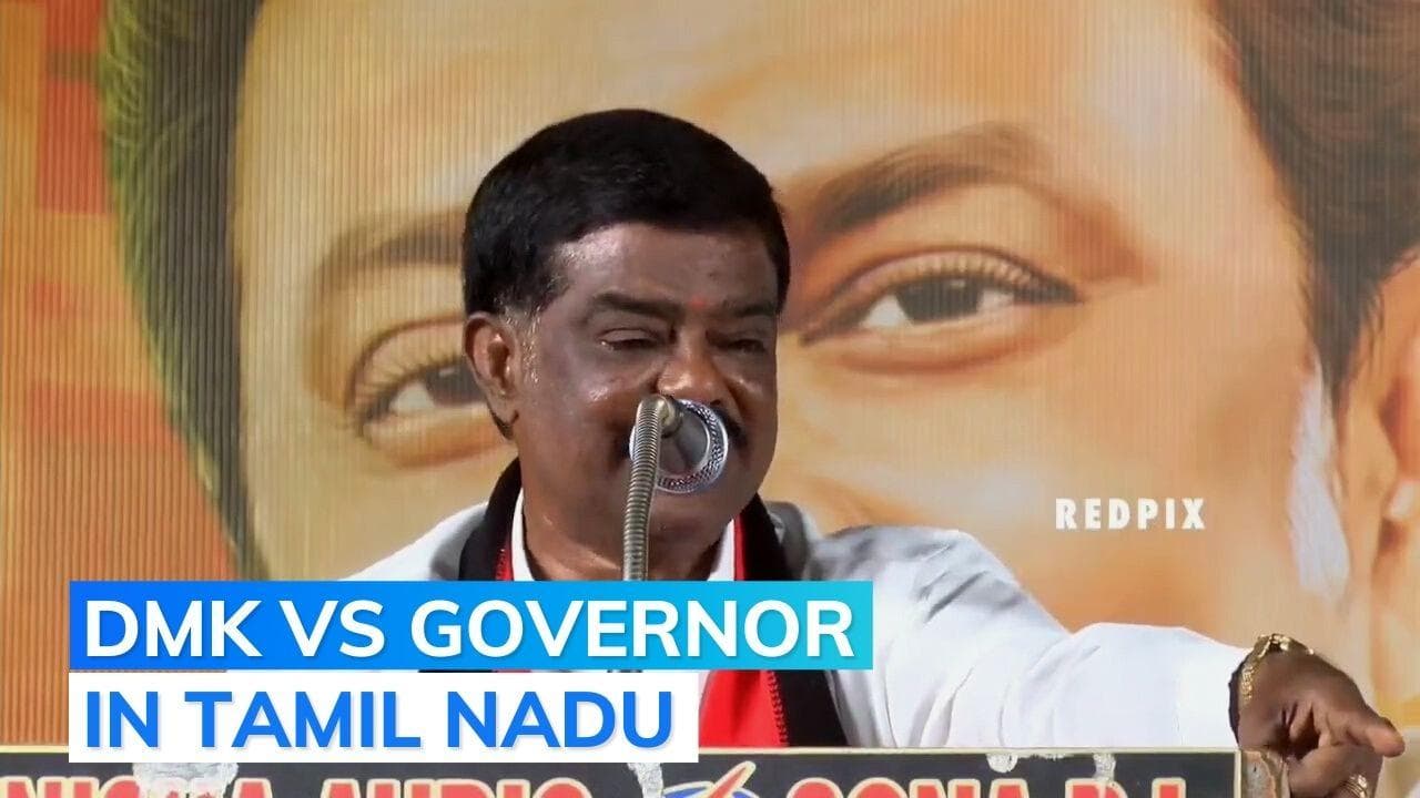 DMK leader 'suspended for violating party discipline'; day after controversial remark against governor