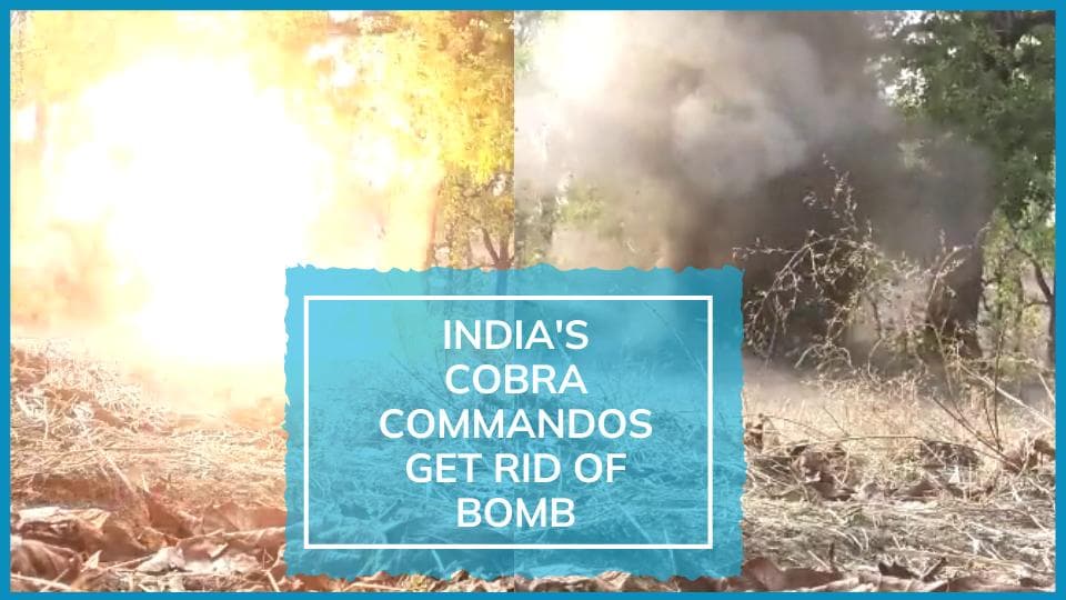 Deadly, high-explosive bomb planted by Naxals found in Chhattisgarh, disposed of in controlled blast