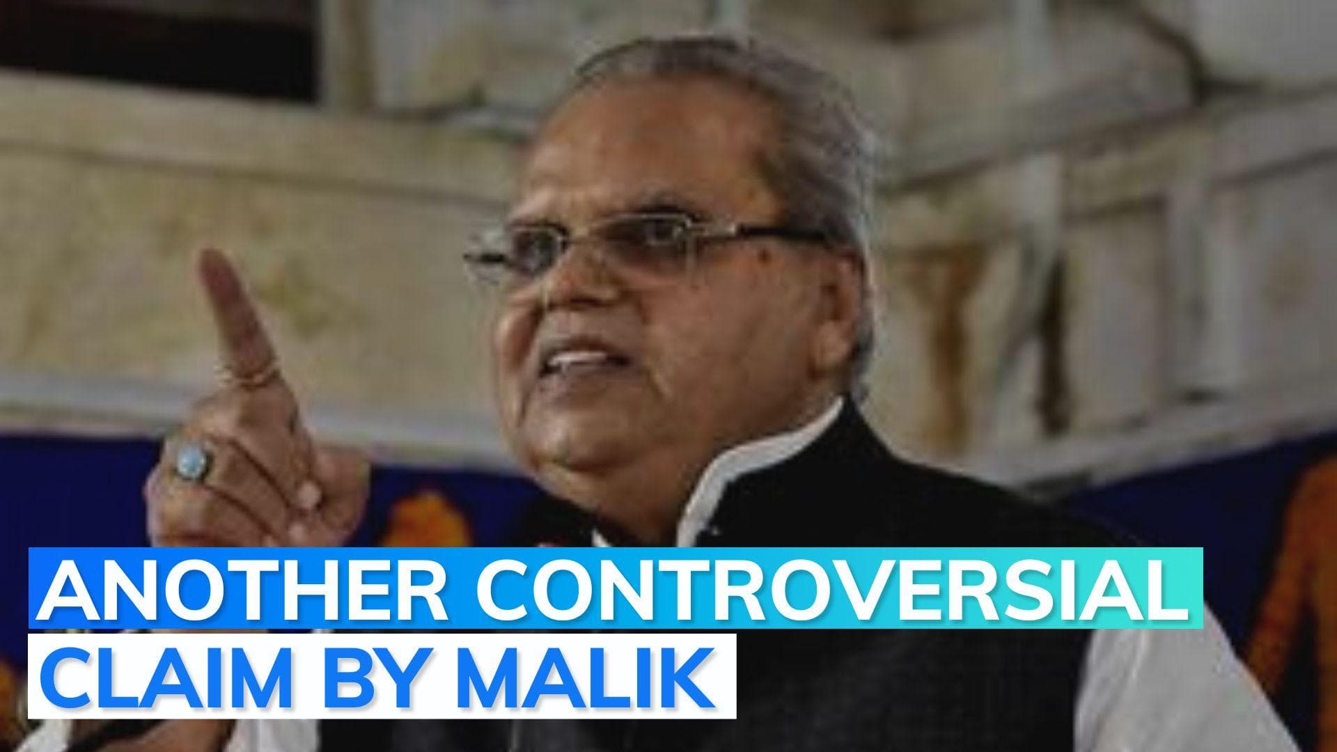 MSP not being implemented because of PM Modi's friend Adani: Meghalaya Guv Satya Pal Malik 