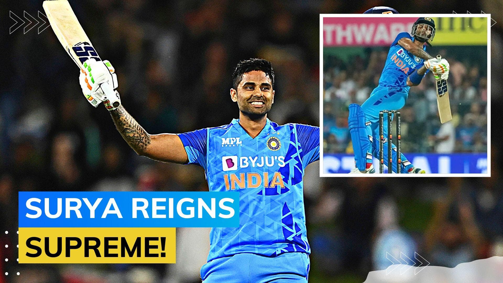 ICC T20I rankings for batters: Suryakumar Yadav consolidates lead at the top