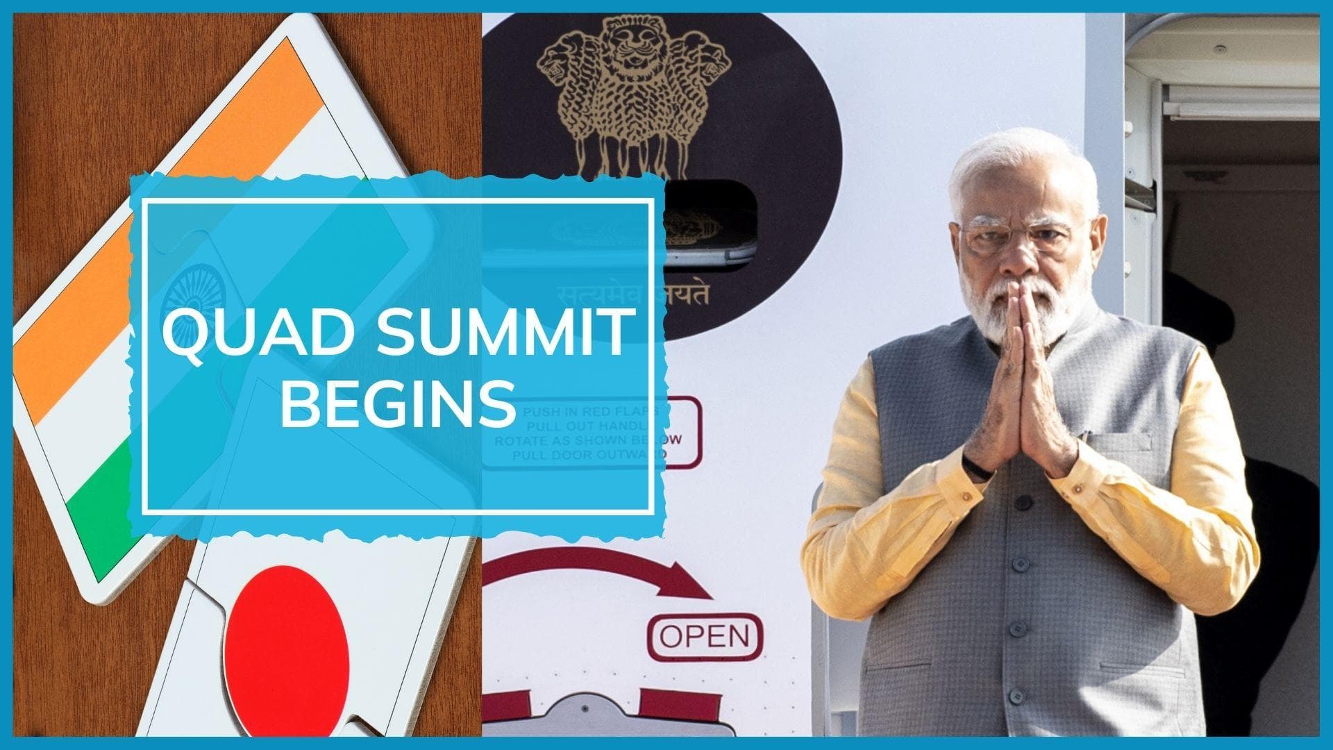 PM Modi arrives in Japan for two-day Quad summit. Here's what's on the agenda