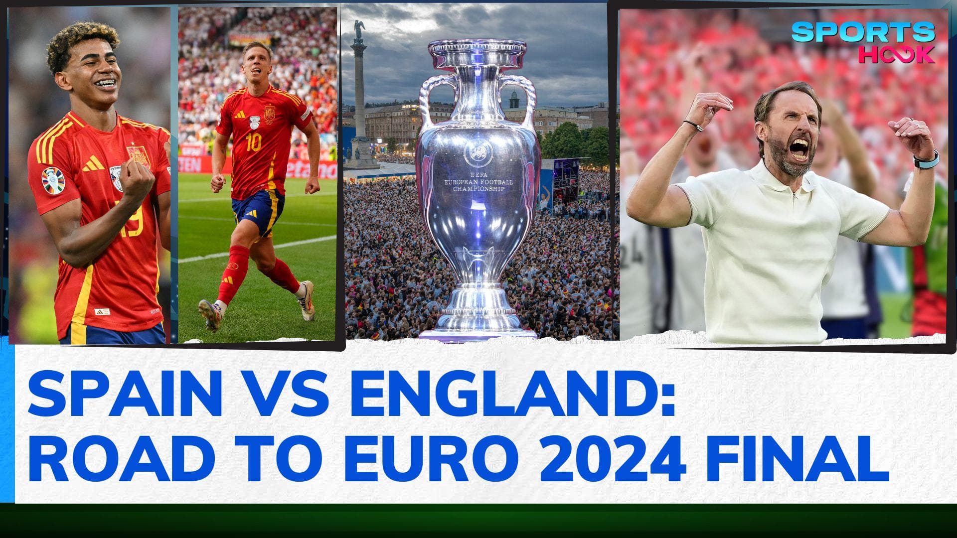 Spain vs England: Clash of Titans in Euro 2024 Final with Yamal and Southgate in Spotlight