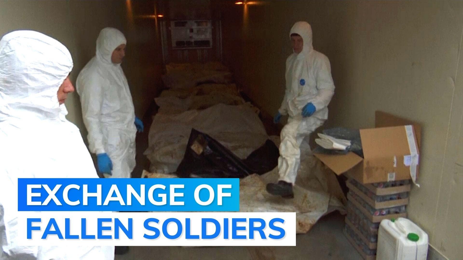 Ukraine returns bodies of 33 soldiers to Russia