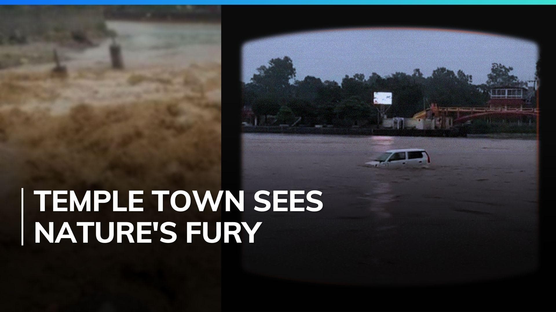 Vehicles float in Haridwar as river floods after heavy rains | Watch