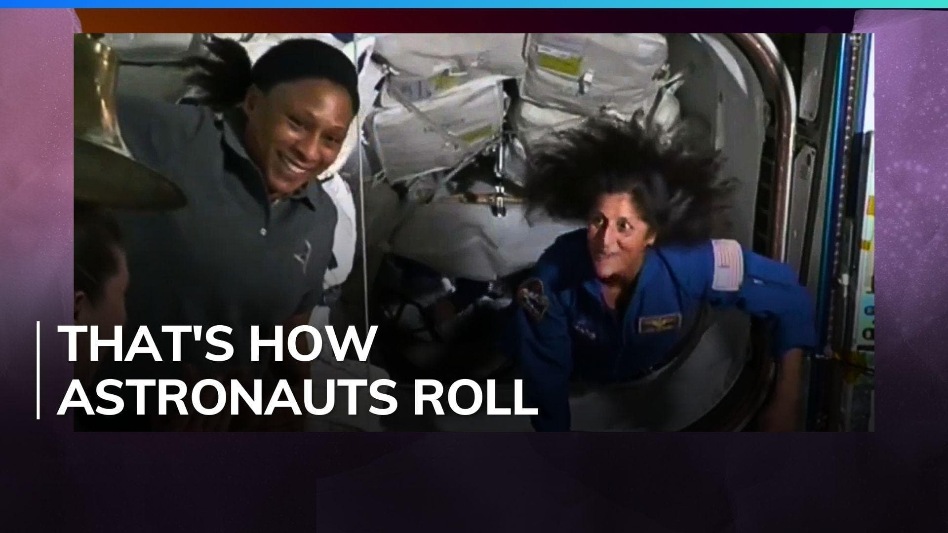 Watch: Sunita Williams' happy dance after reaching ISS 