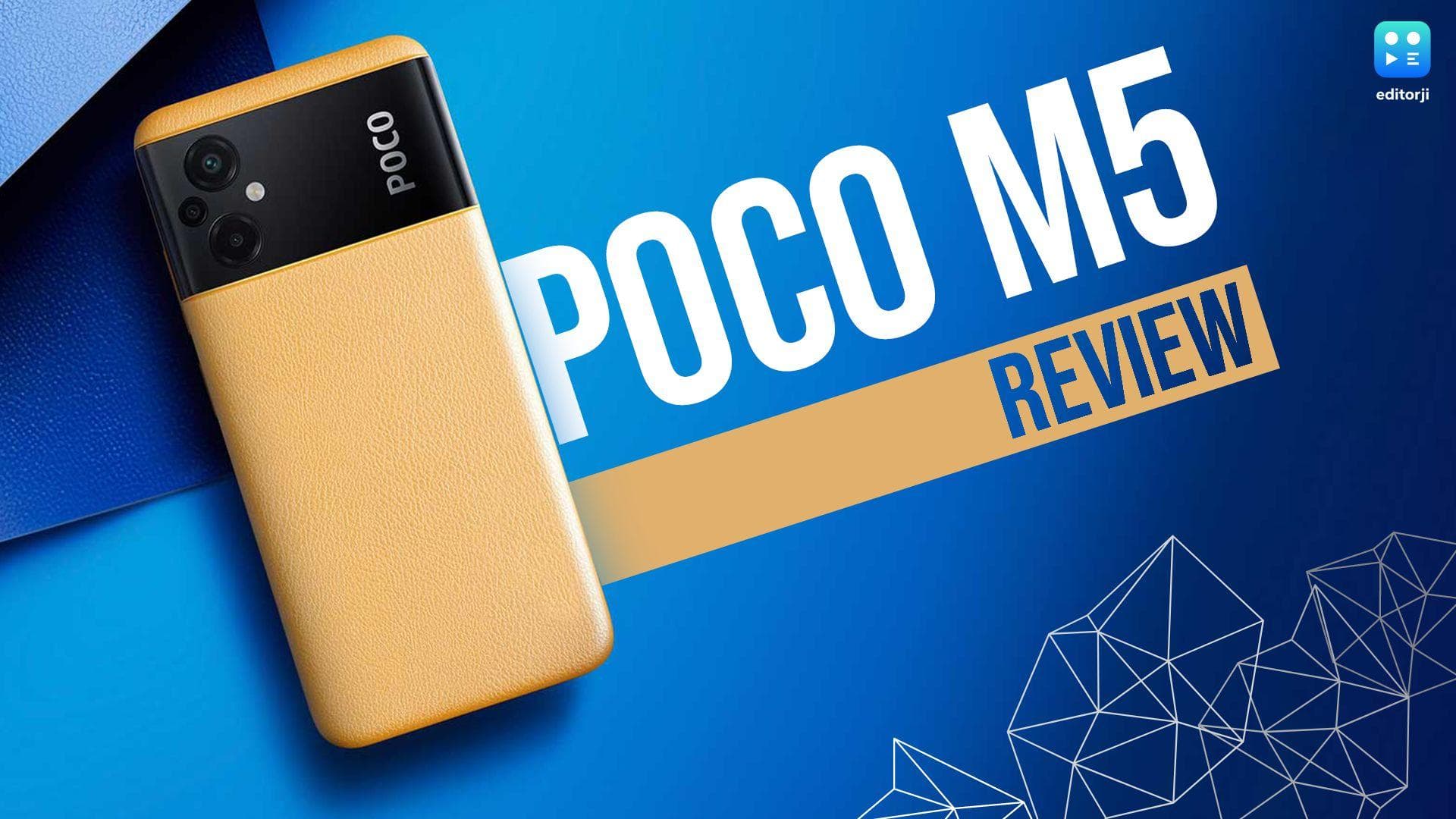Poco M5 review: Cool design and long battery life