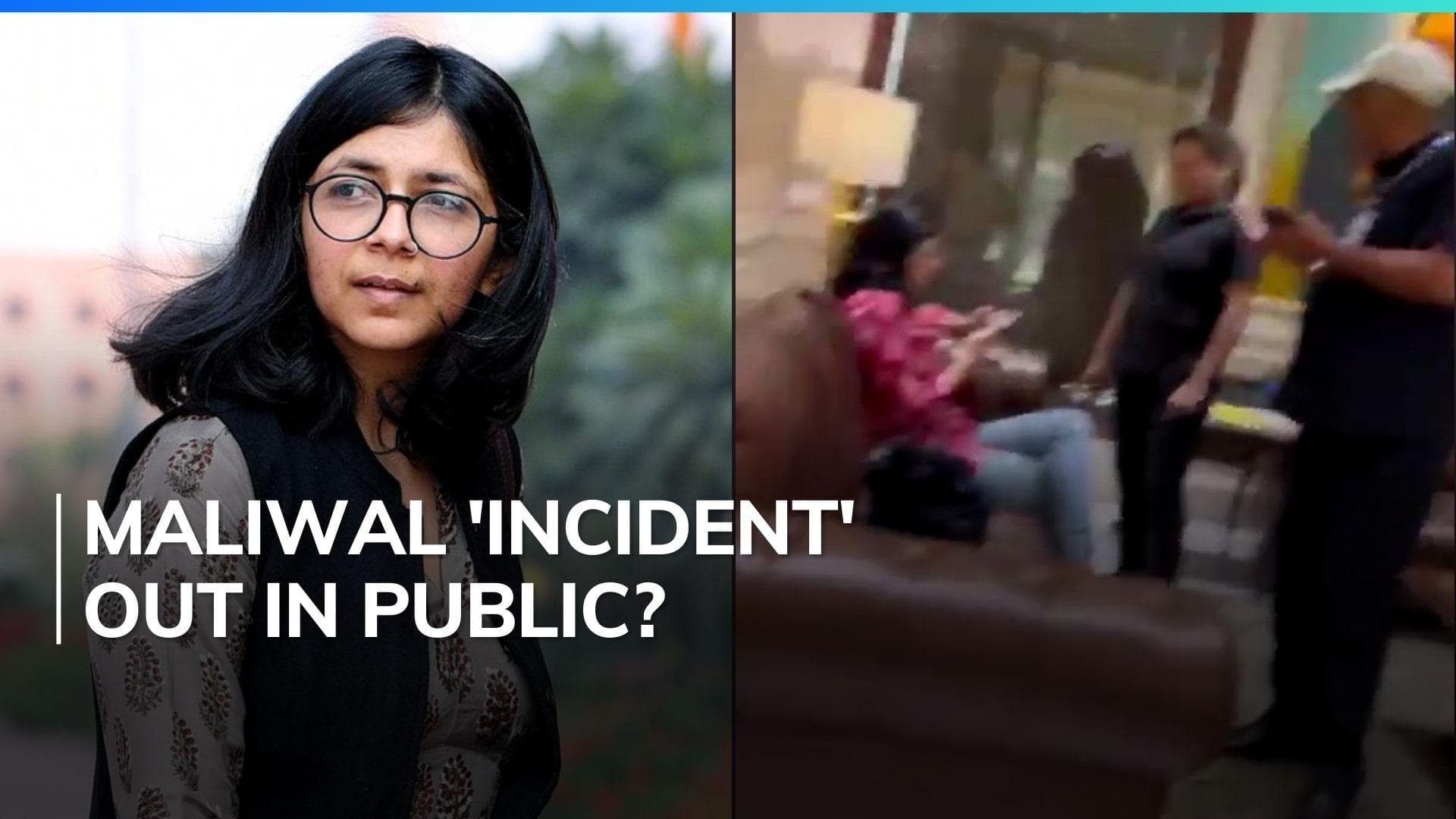 Video of Swati Maliwal at CM's residence at time of 'assault' goes viral 