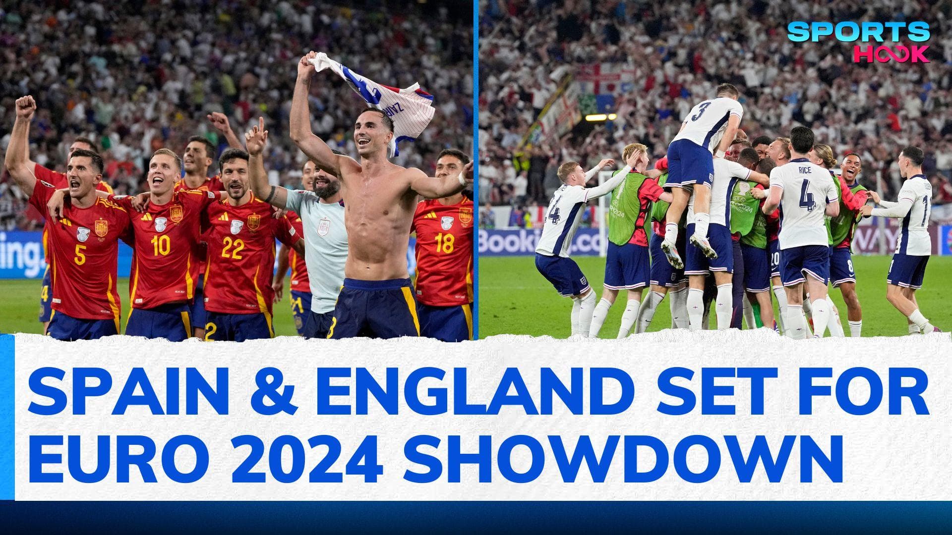 Ahead of big showdown in Berlin, England and Spain continue preparations for Euro 2024 Final