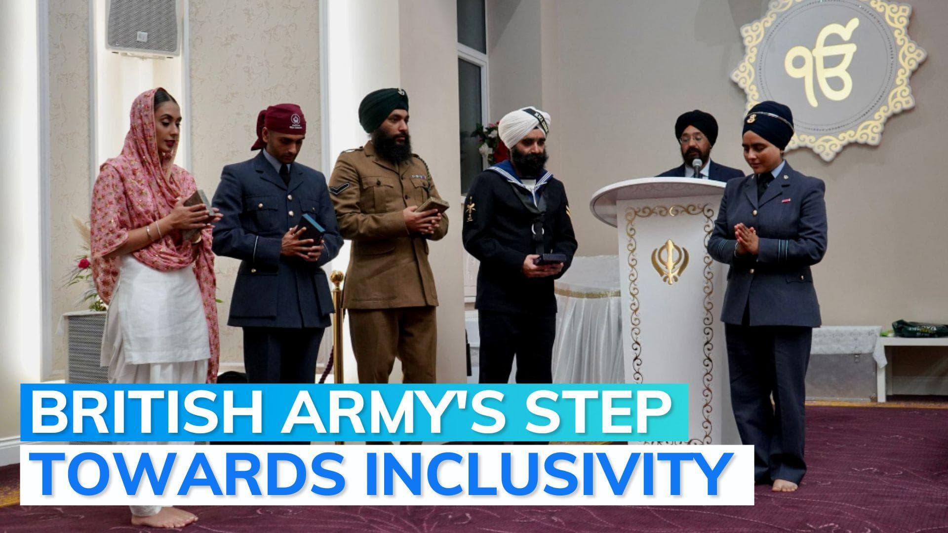 Sikh prayer books return to British Army after more than 100 years