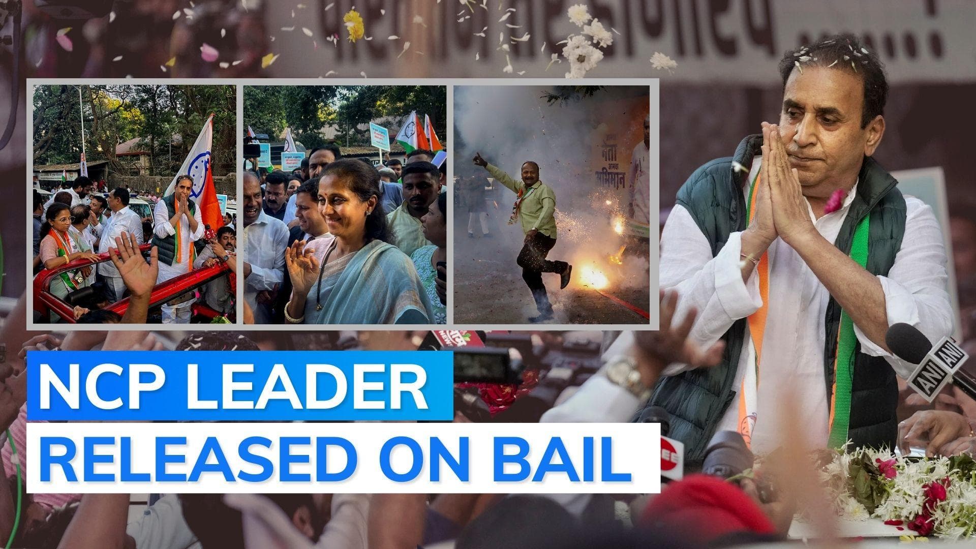 Ex-Maharashtra Minister Anil Deshmukh walks out of jail after 1 year