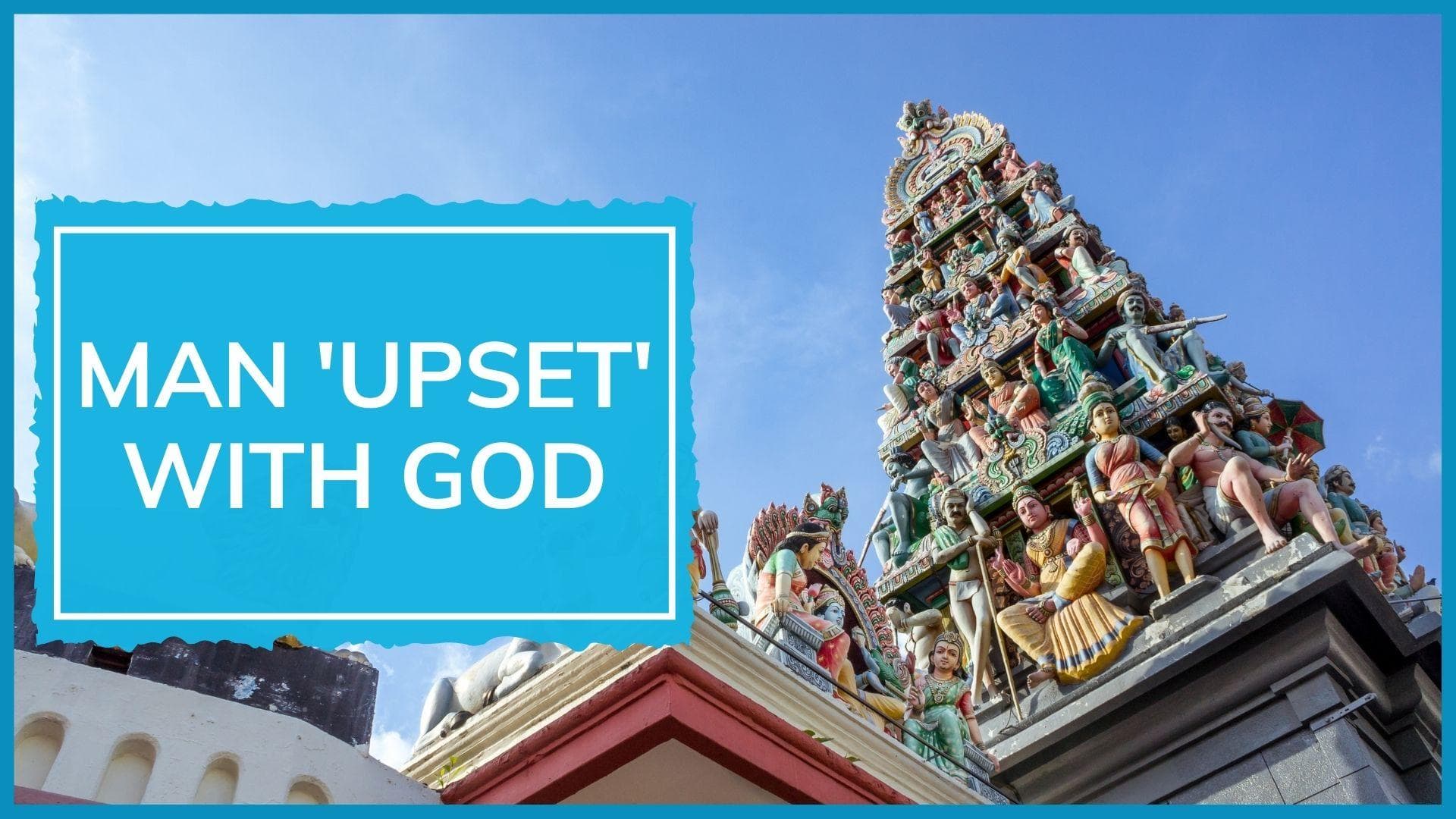 David meets Goliath? 'Upset' with God over family's ill-health, daily wage worker damages idols; arrested