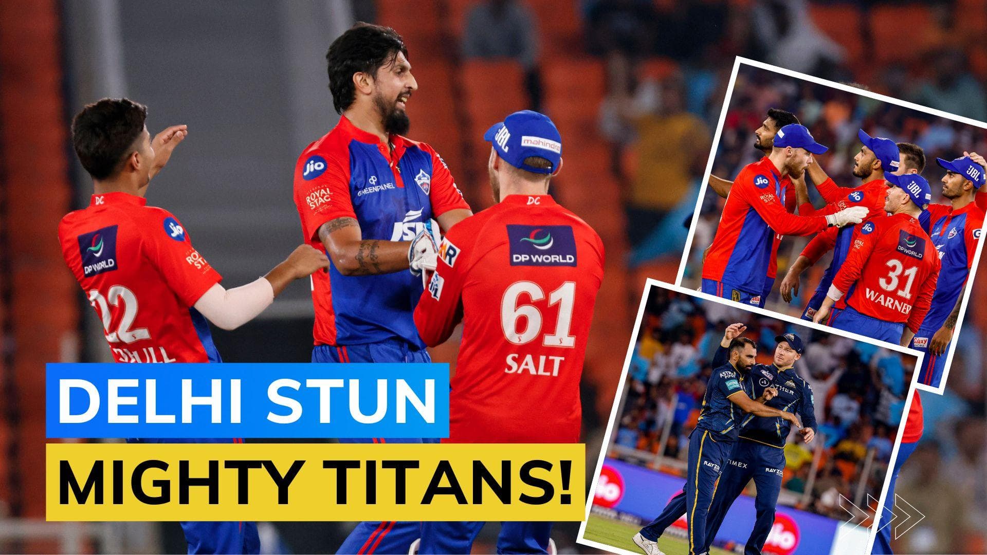 IPL 2023, GT vs DC: Bottom-placed Delhi upset table toppers Gujarat with stunning bowling comeback