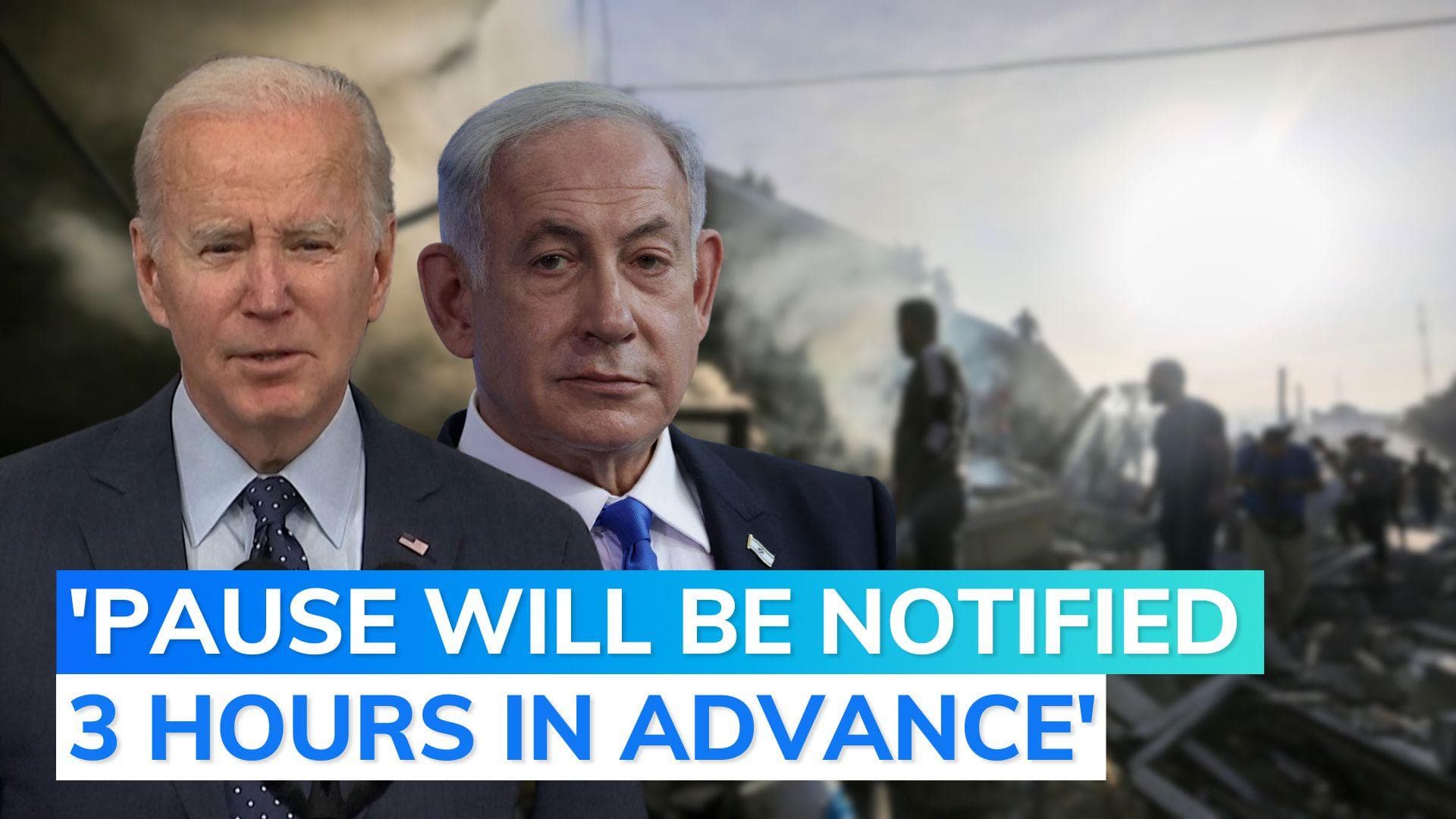 Israel will pause assault in Gaza for four hours daily to allow aid: US