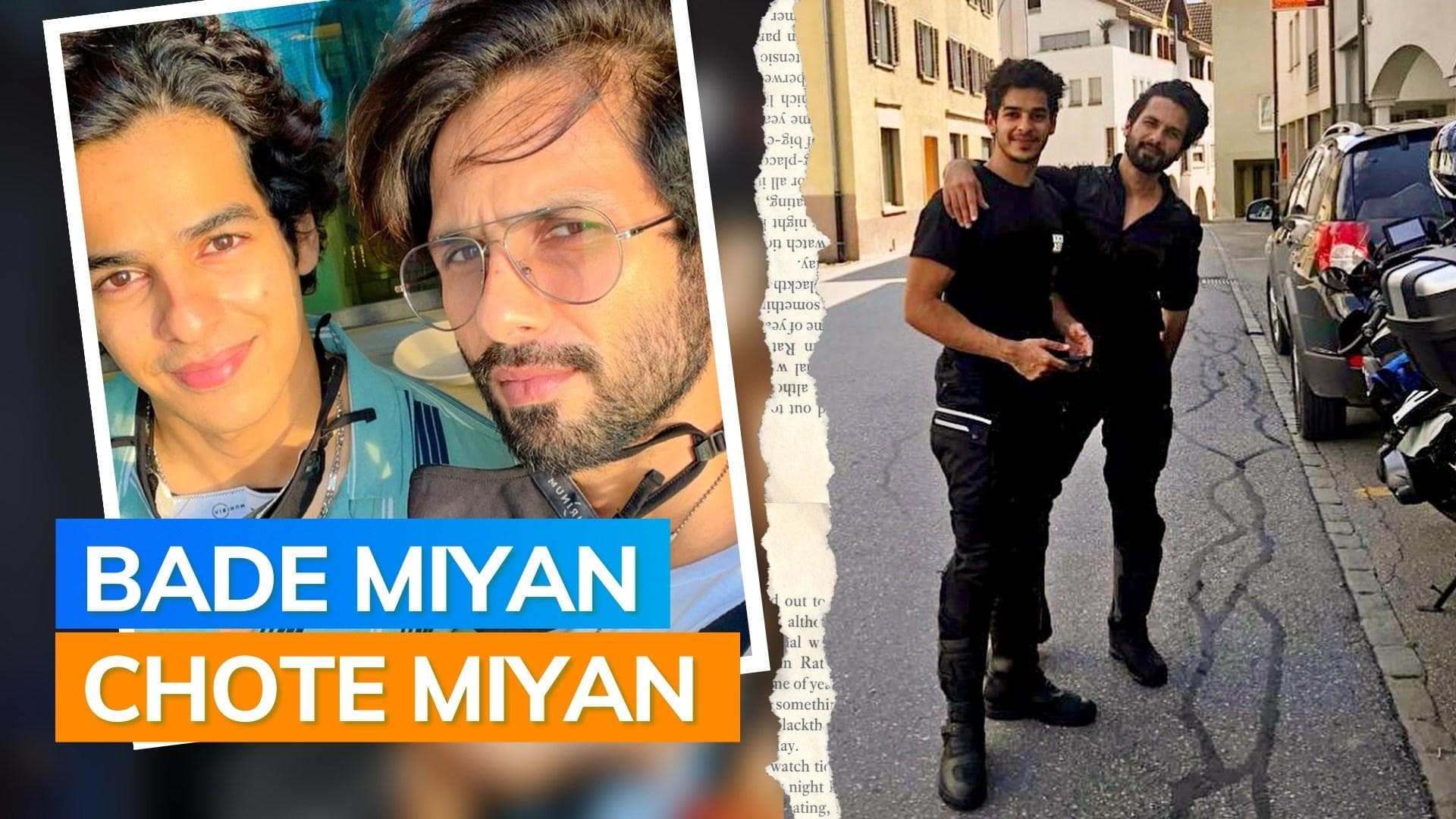 Happy birthday, Ishaan Khatter: His unique and beautiful bond with brother Shahid Kapoor 