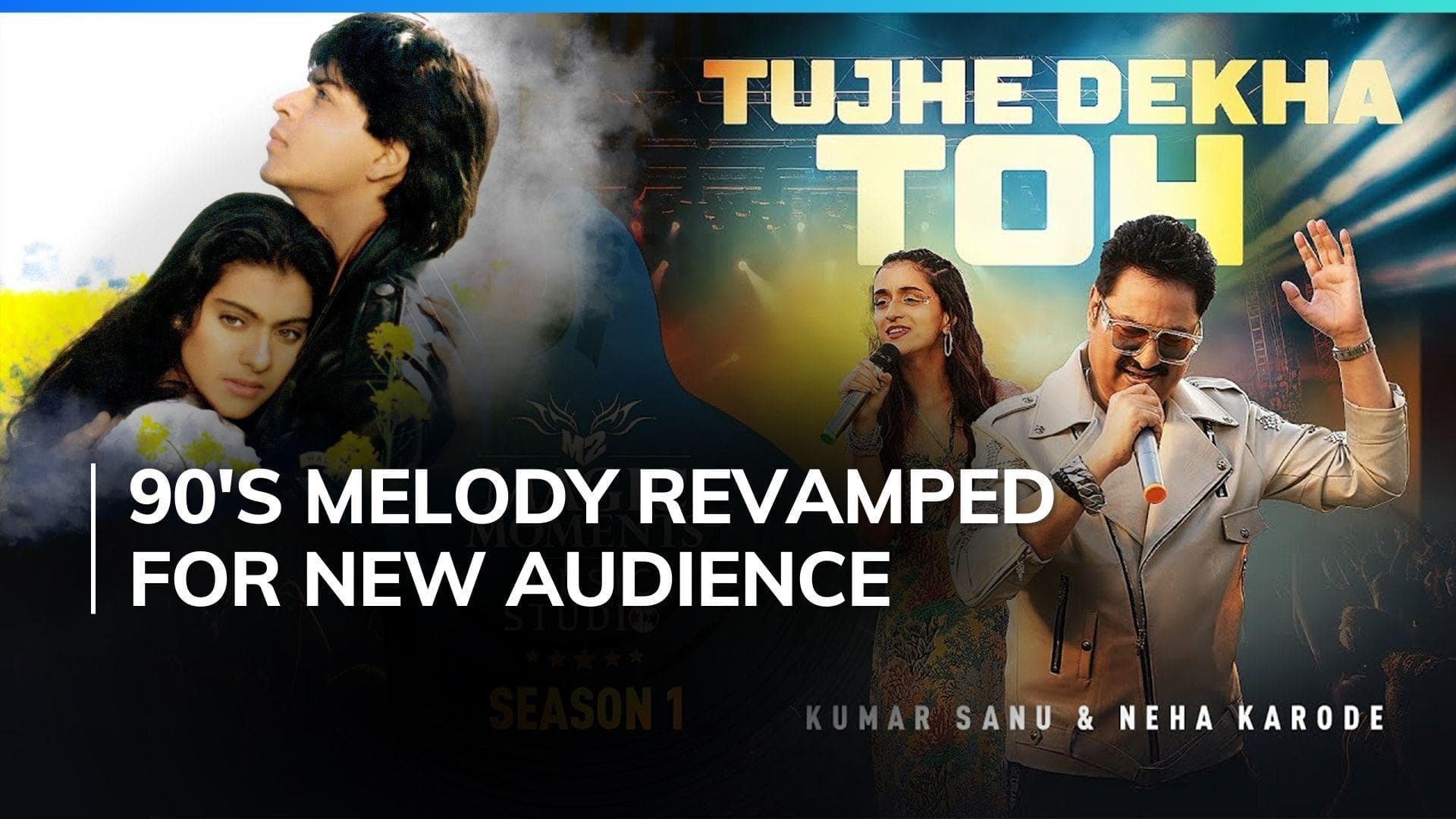 'Tujhe Dekha Toh' song: Kumar Sanu, Neha Karode add a modern touch to the timeless DDLJ classic, watch