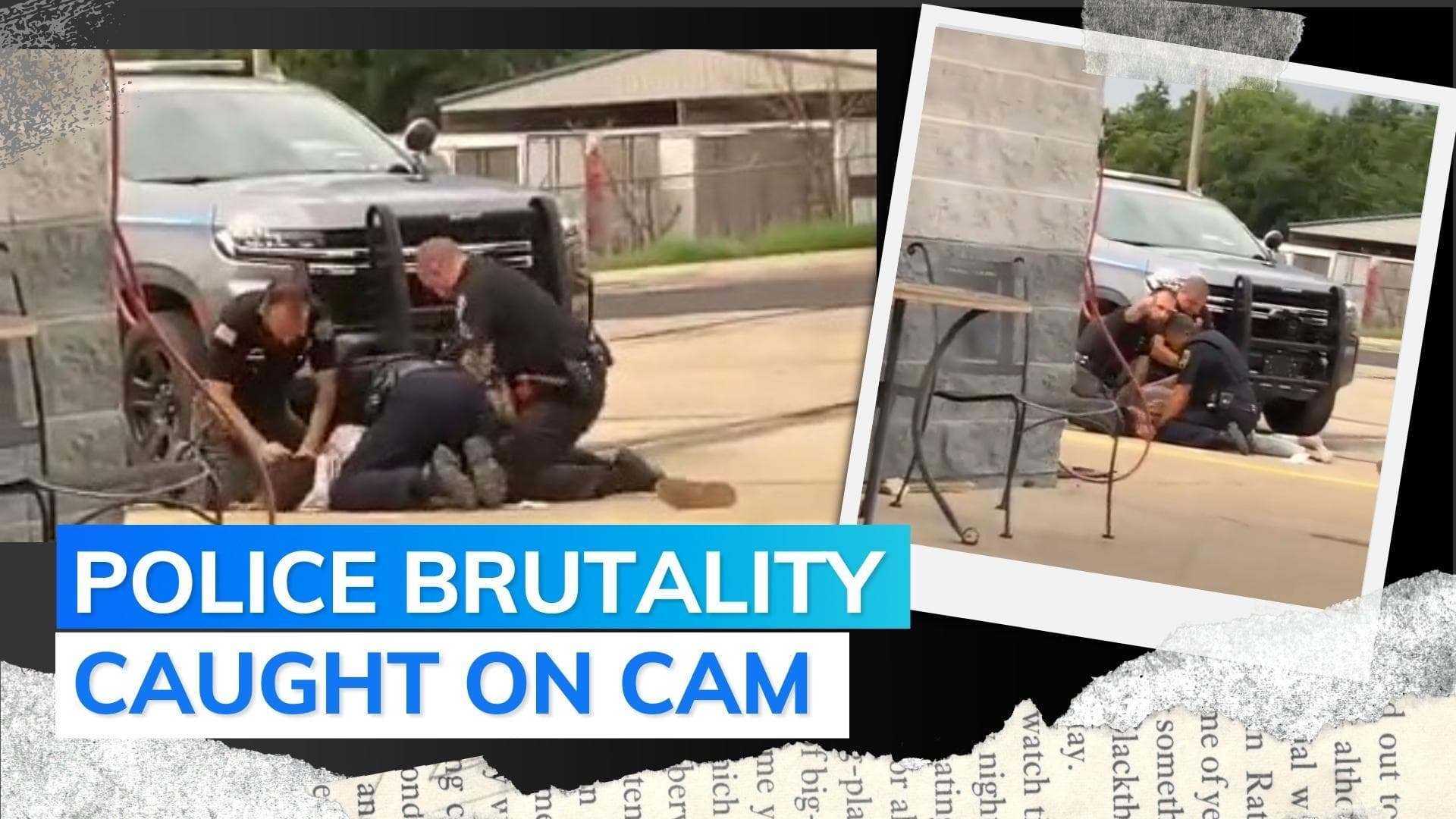 Video: US cops brutally thrash a suspect for arrest, suspended