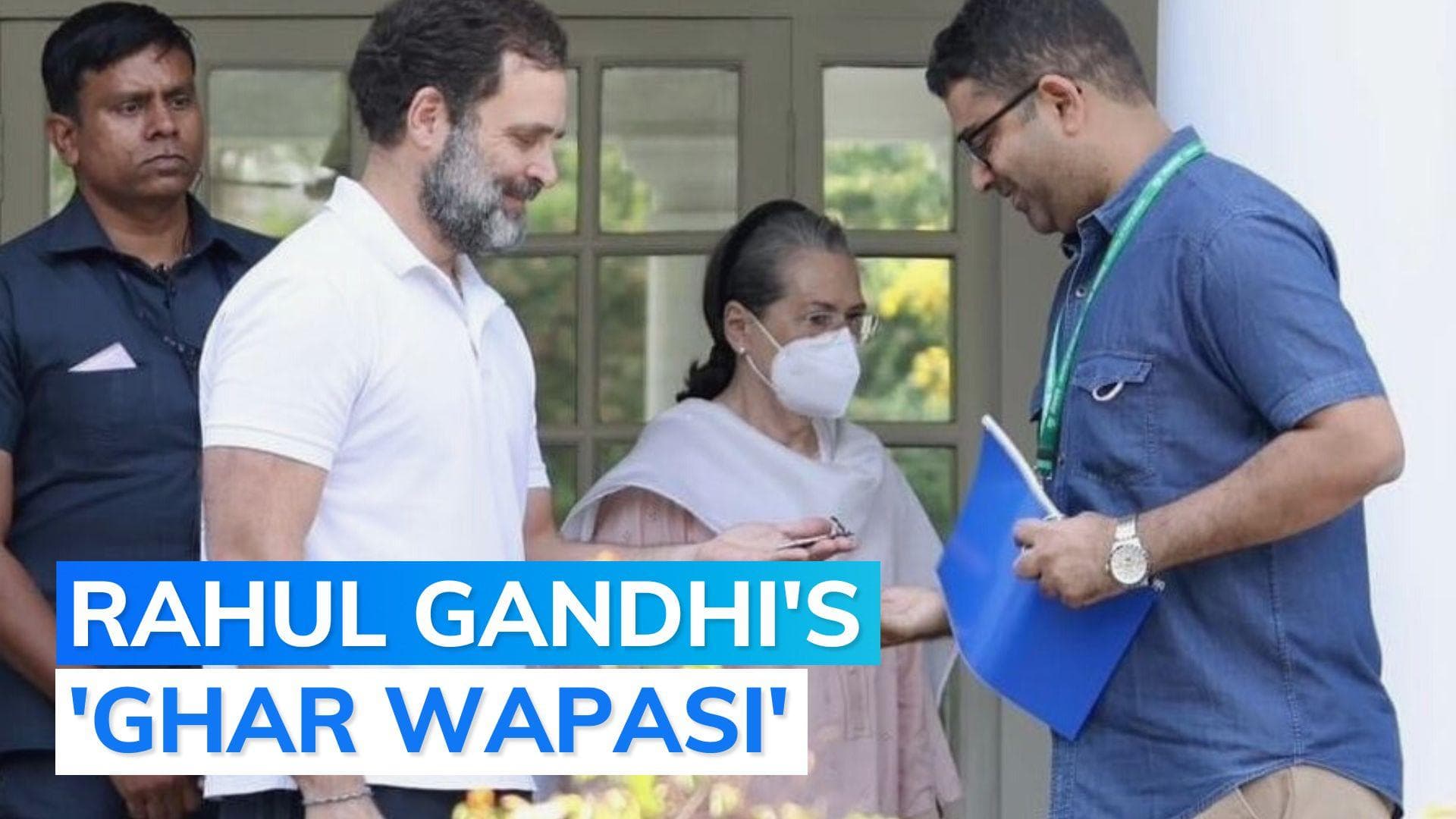 Rahul Gandhi re-allotted his 12 Tughlaq Lane bungalow in Delhi: reports