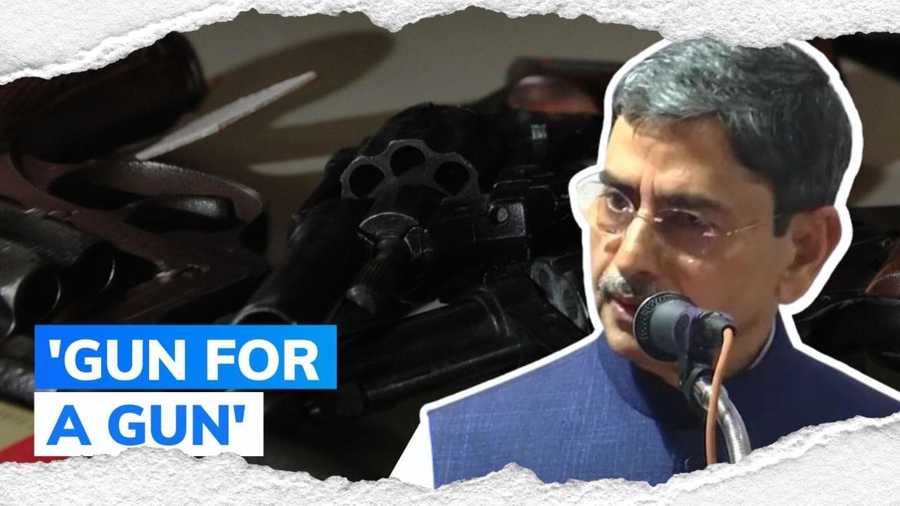 'Anyone who uses a gun should be dealt with a gun': Tamil Nadu Governor 