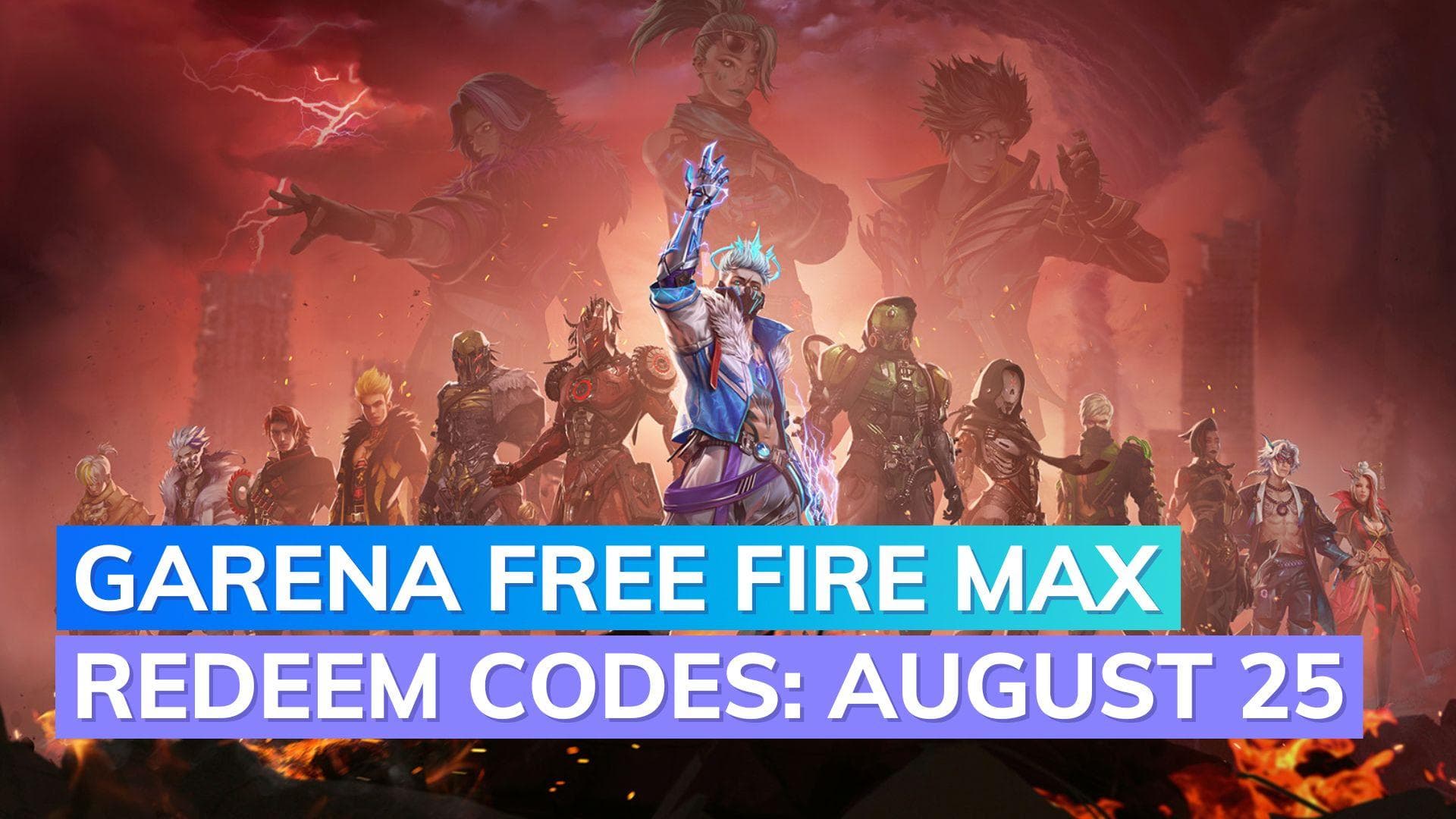 Garena Free Fire MAX redeem codes Today 25 August 2023: How to claim free rewards!