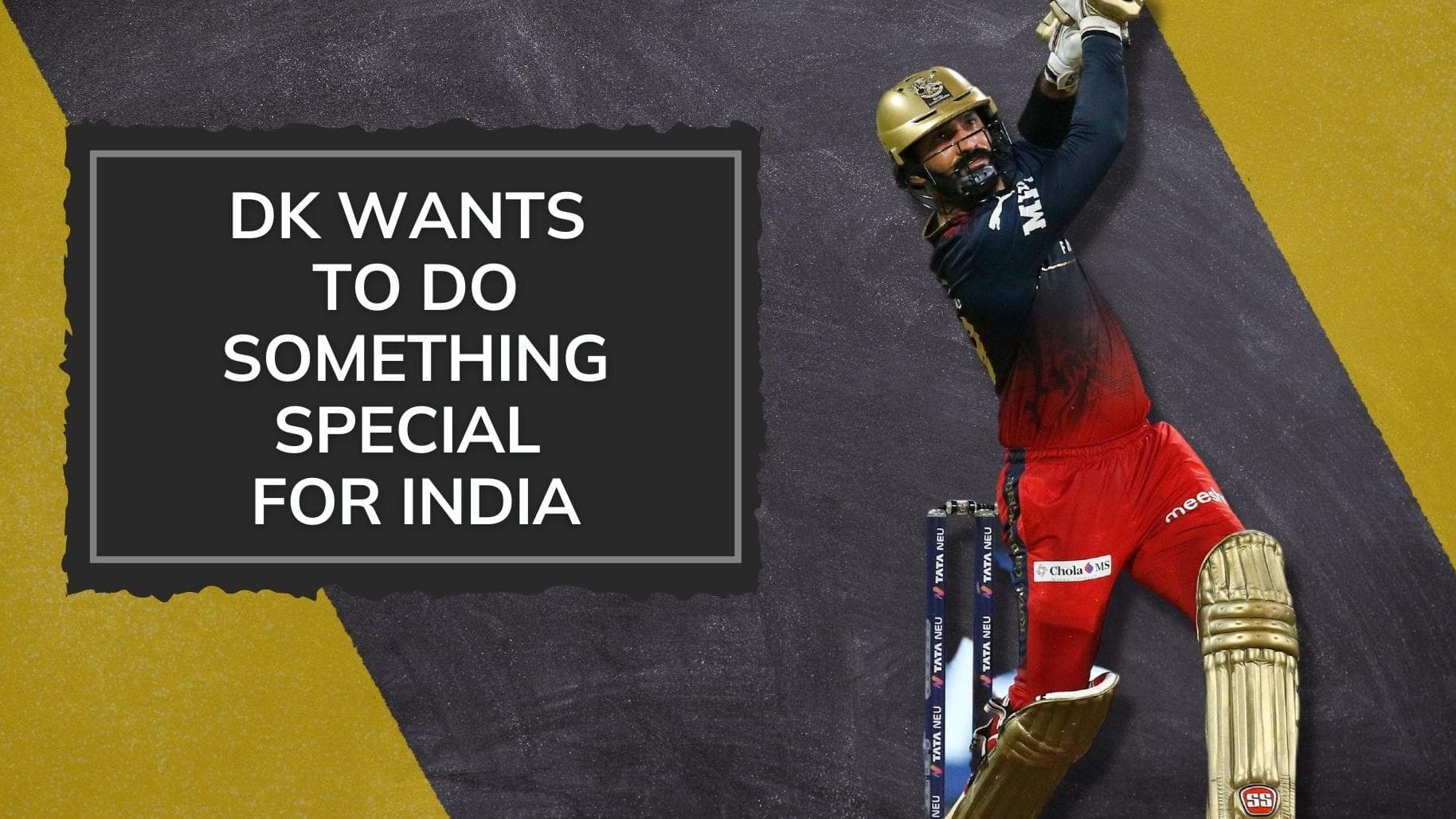 IPL 2022: 'Have tried everything to be a part of the Indian team', says Dinesh Karthik