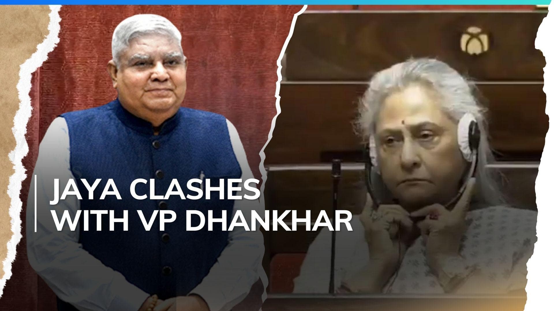 Jaya Bachchan furious as VP Dhankhar suggests 'change your name': 'I'm proud of my husband Amitabh'
