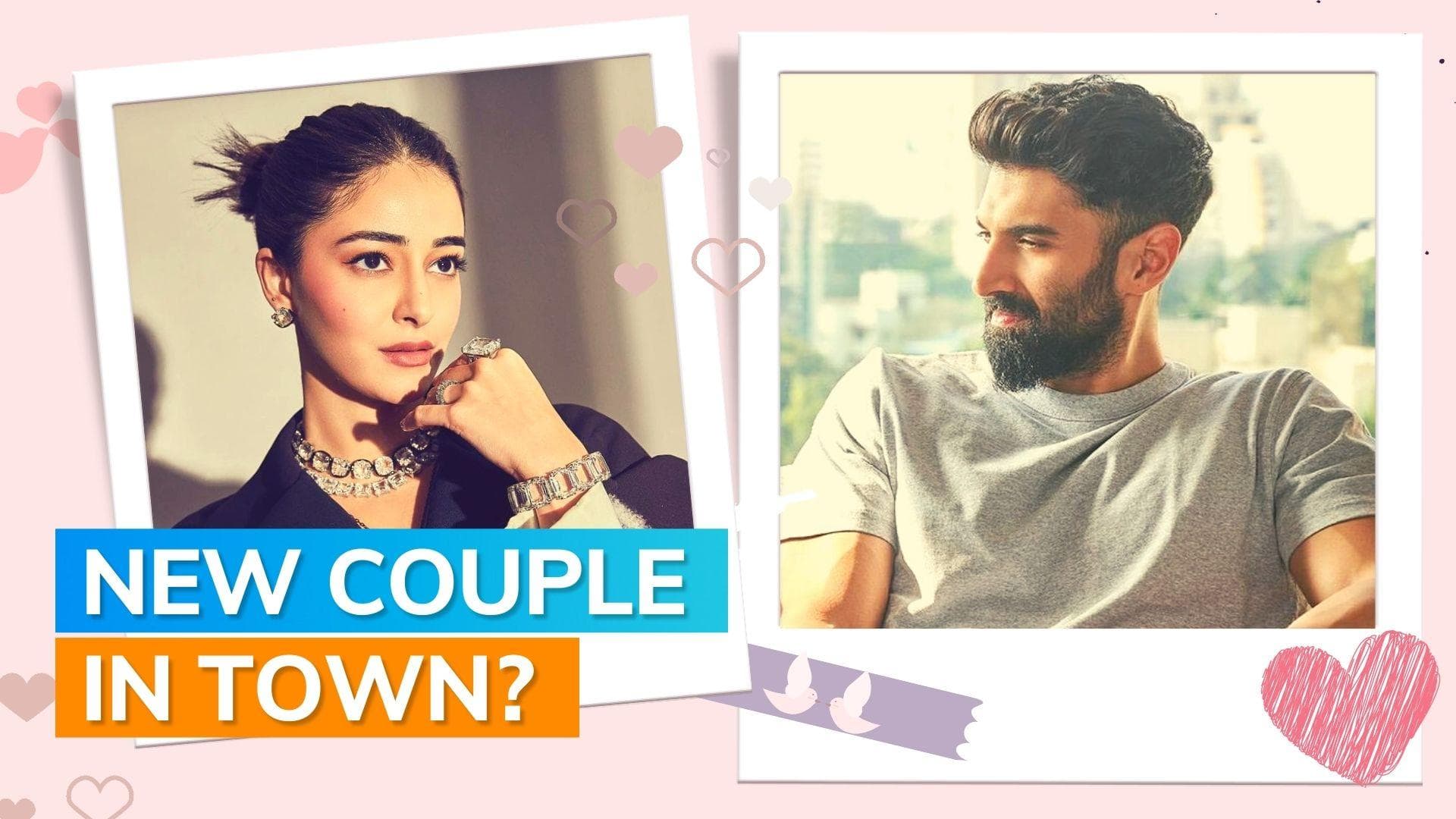 Rumoured couple Ananya Panday and Aditya Roy Kapur attend Manish Malhotra’s Diwali party, pose for paps 