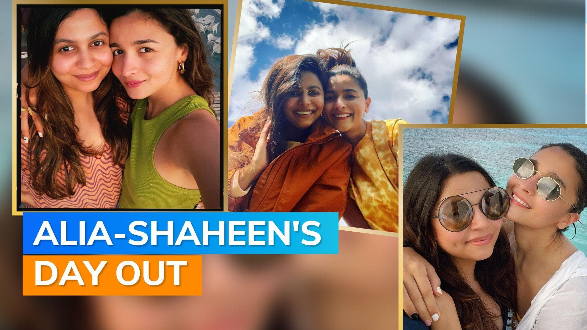 New mama Alia Bhatt poses with sister Shaheen Bhatt in this sunkissed photo