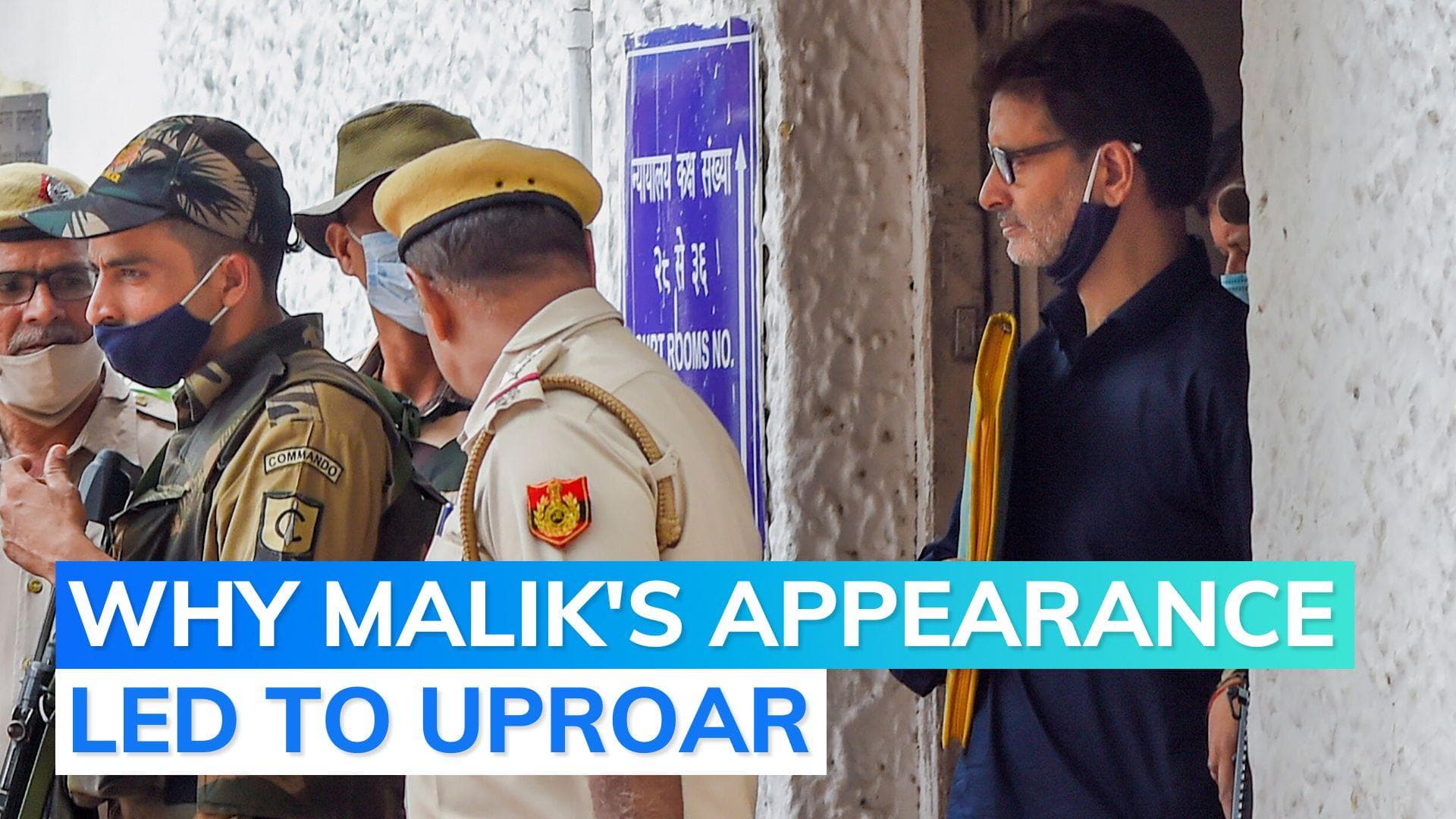 Yasin Malik's Supreme Court appearance creates flutter, Centre raises concerns