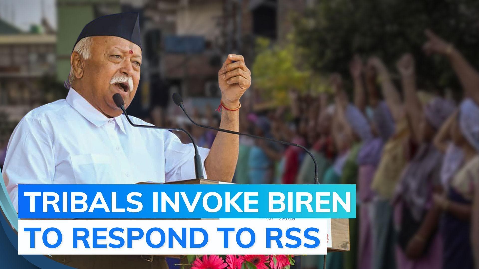 Who instigated Manipur violence? Manipur tribal group responds to RSS chief Bhagwat, slams CM