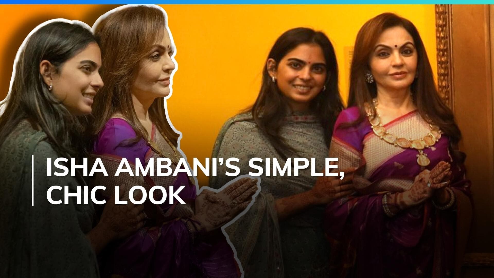 After stunning in Anant Ambani's wedding, Isha Ambani's no-makeup look from latest event goes viral