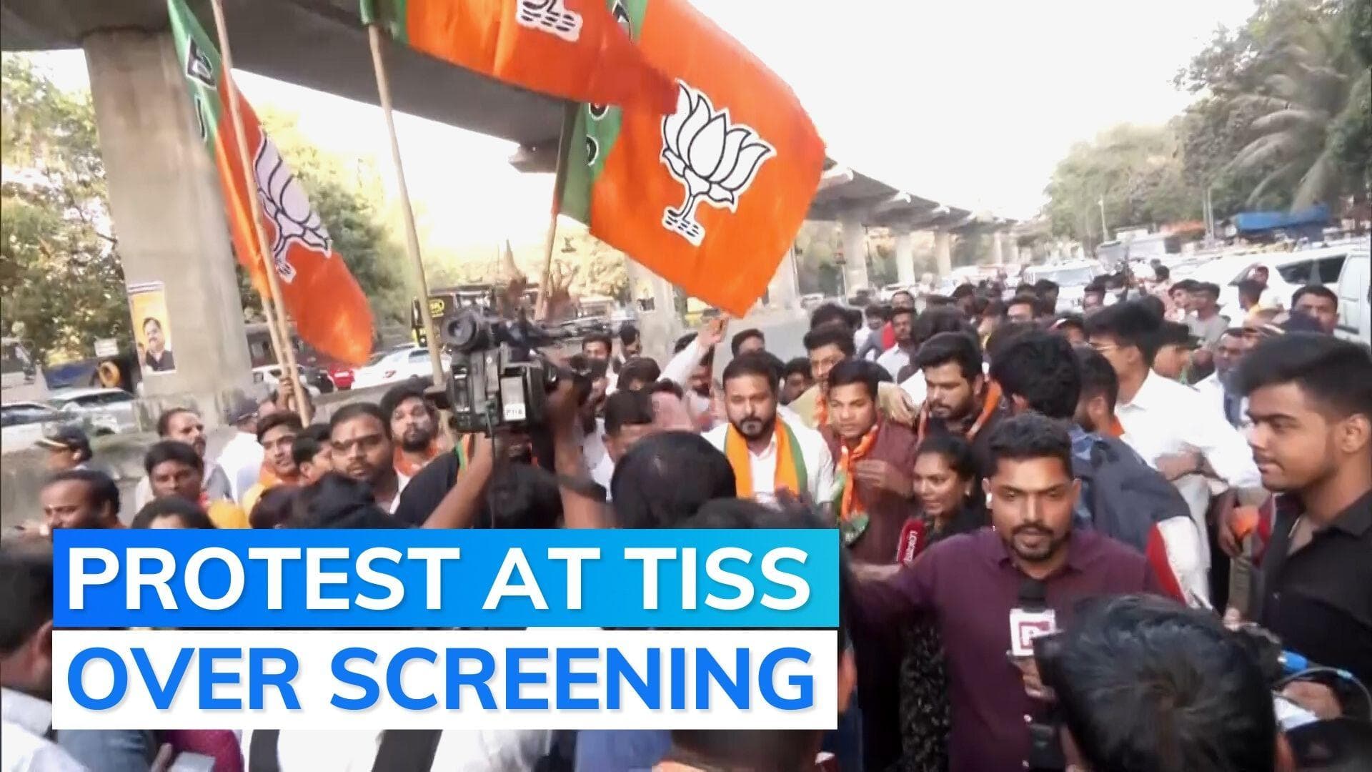 Mumbai: TISS students defy warning, screen banned BBC film on PM Modi