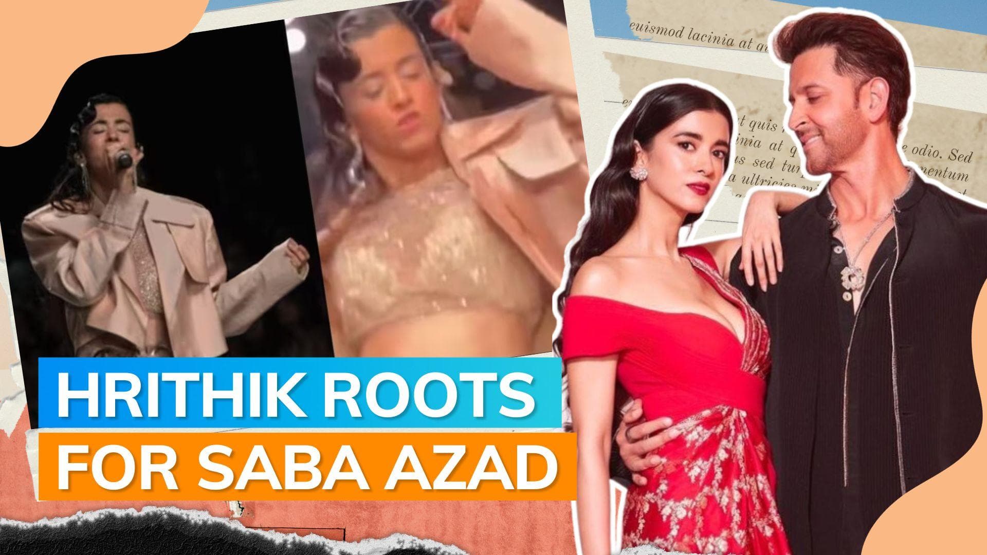 Hrithik Roshan gives shoutout to GF Saba Azad's dance at Lakme Fashion Week: 'That surrender... '
