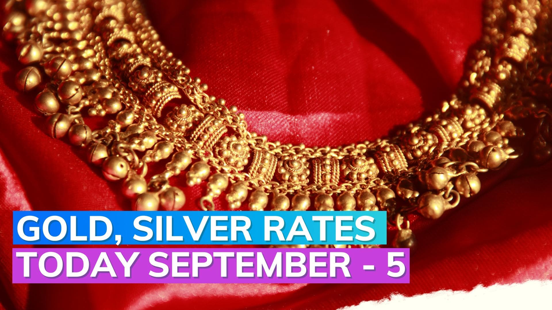 Gold, Silver Rates today September 5, 2023: Check Prices in Mumbai, Delhi, Chennai, Kolkata