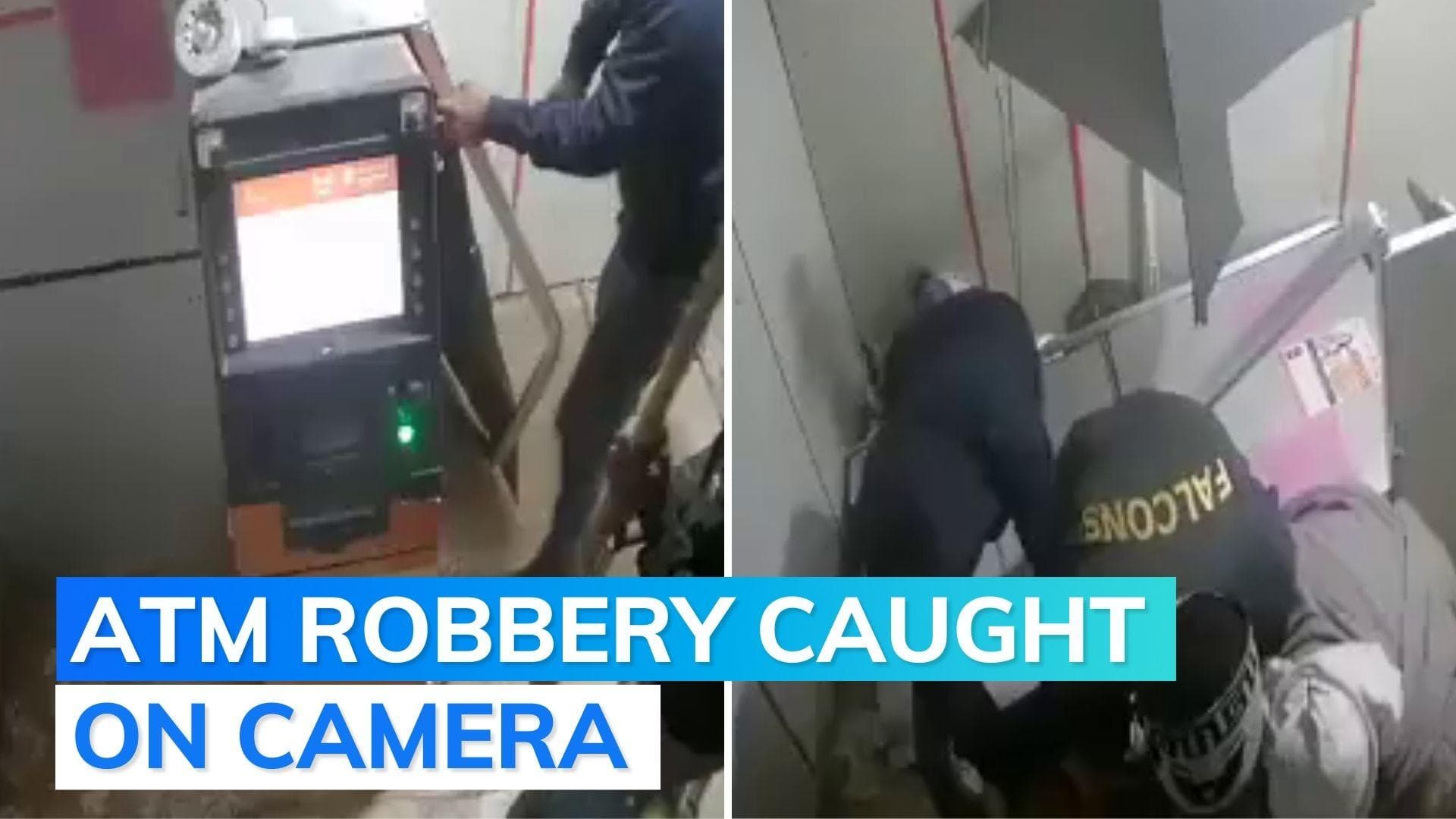 Watch: thieves steal Rs 38 lakh from ATMs in Rajasthan's Ajmer