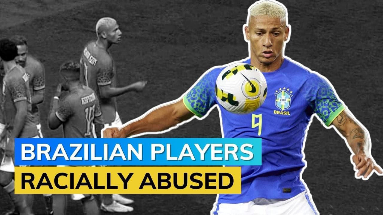  Banana thrown at Brazilian players during their friendly against Tunisia