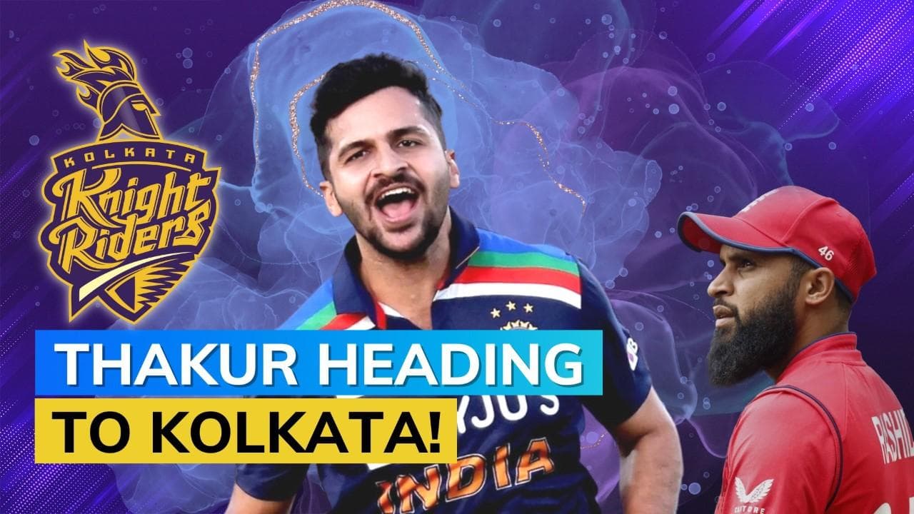 IPL News: Shardul Thakur traded to KKR, Adil Rashid to put his name for auction