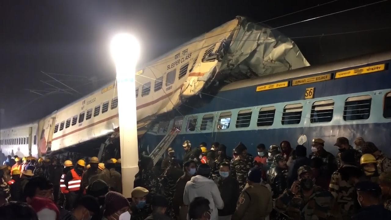 9 killed, 45 injured as Guwahati-Bikaner Express train derails in West Bengal