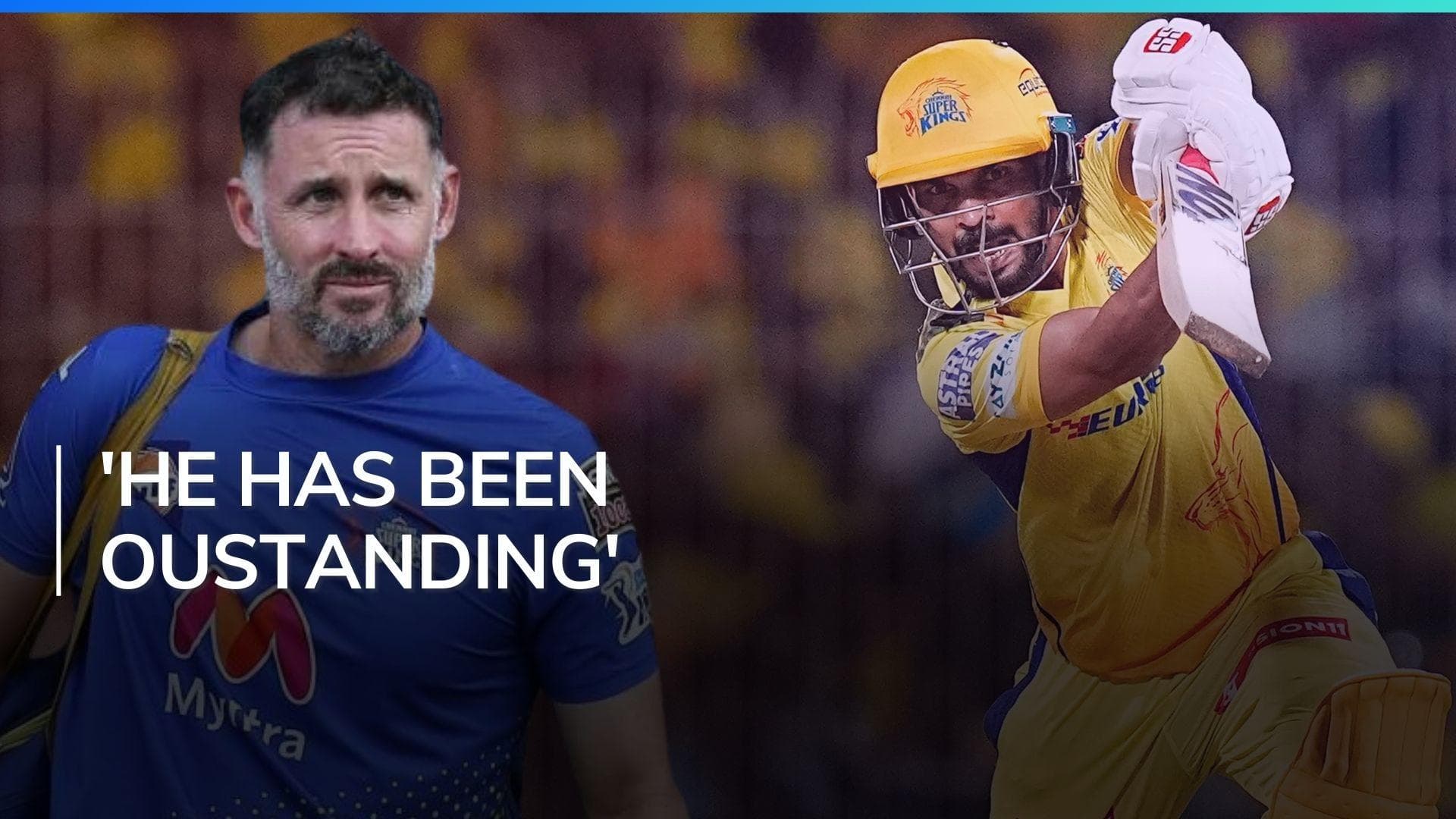 Watch: 'It's been challenging for him':  Hussey lavishes praise on Gaikwad after CSK beat SRH | IPL 2024