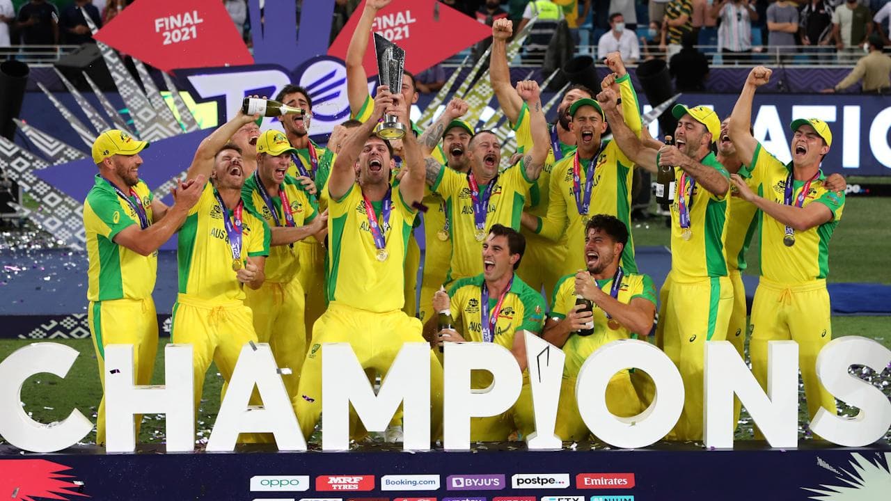 T20 World Cup: T20 का 'किंग' बना ऑस्ट्रेलिया, फाइनल में न्यूजीलैंड को हराया