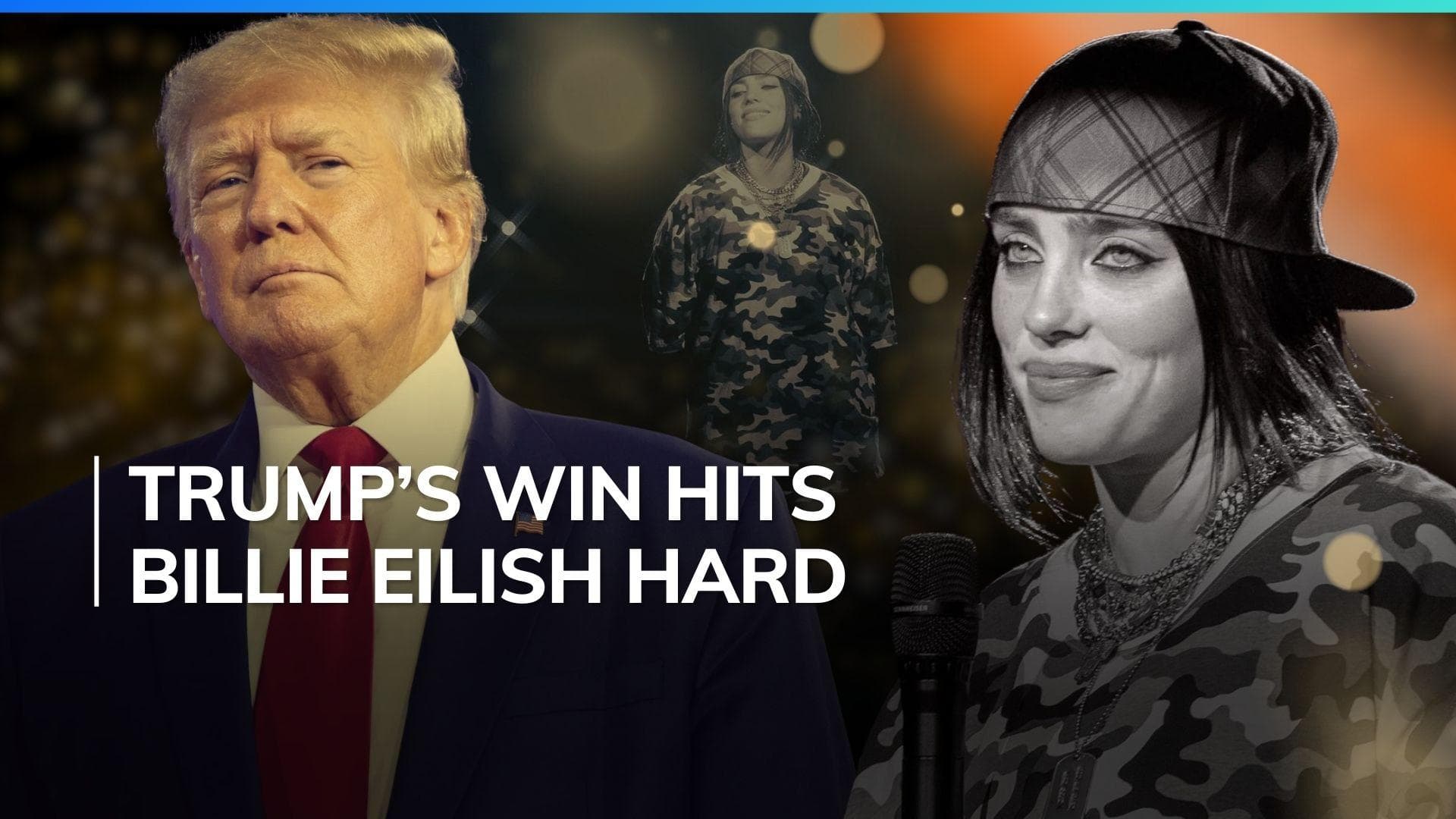 Billie Eilish breaks down on stage post-Trump win: ‘Couldn't fathom doing a show!’