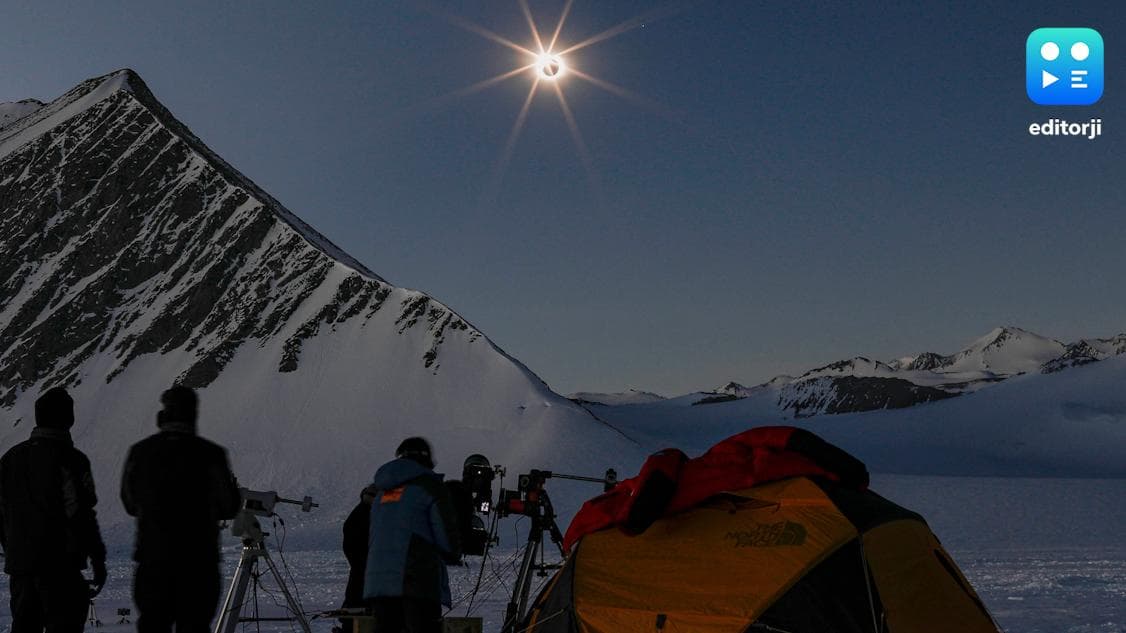 Solar Eclips: दुनिया ने देखा गोल्डन रिंग वाला सूर्य ग्रहण, आपने देखा?