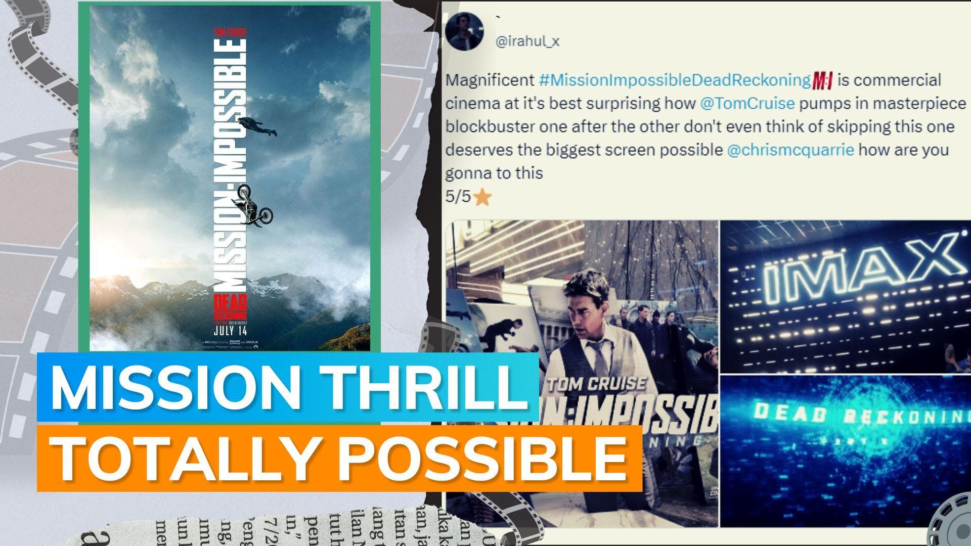 ‘Mission Impossible 7’ Twitter Review: Netizens call movie ‘blockbuster’; laud Tom Cruise and Hayley Atwe