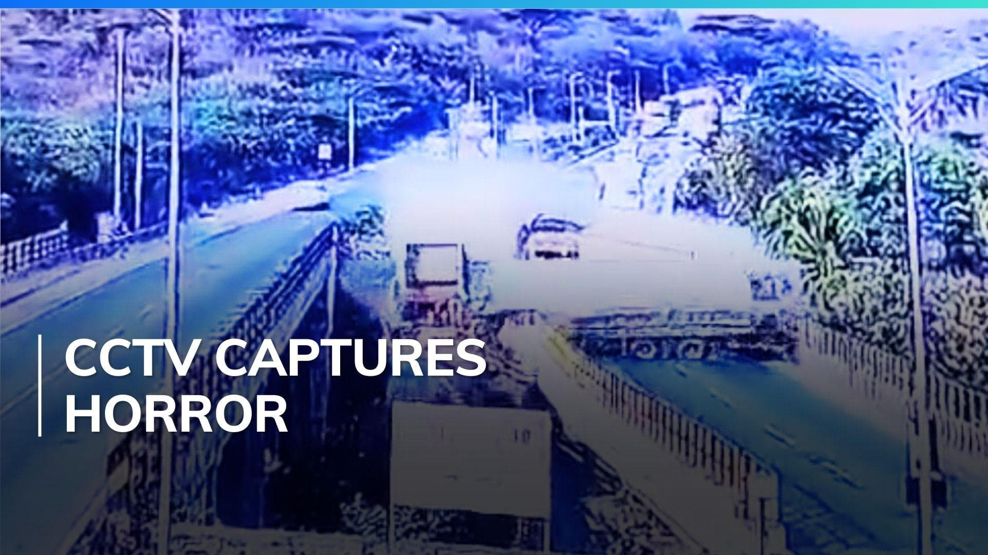 Multiple vehicles collide in freak accident in Tamil Nadu | Watch