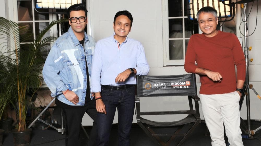 Karan Johar's Dharma Productions, Viacom18 Studios sign distribution deal for upcoming Bollywood films