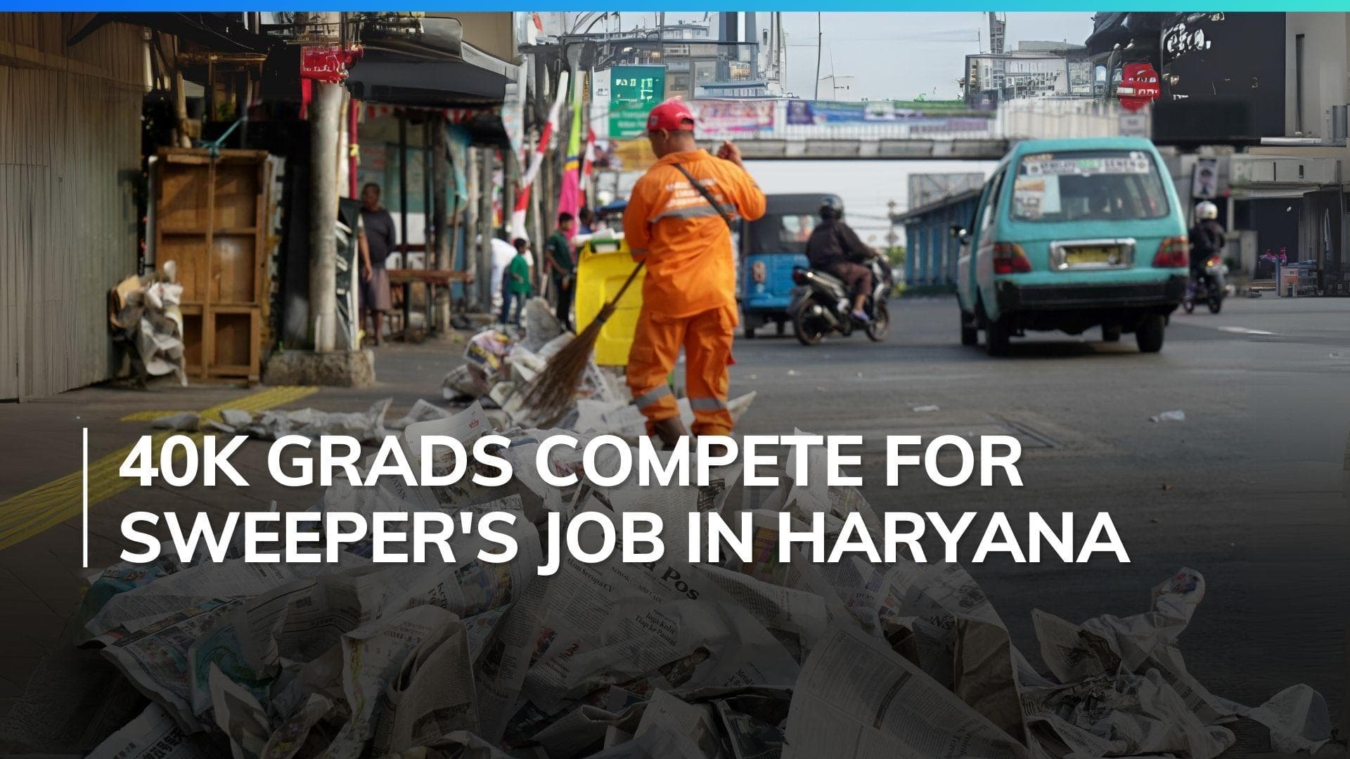 40,000 Graduates Apply for Sweeper Job in Haryana: A Stark Reality of India's Employment Crisis