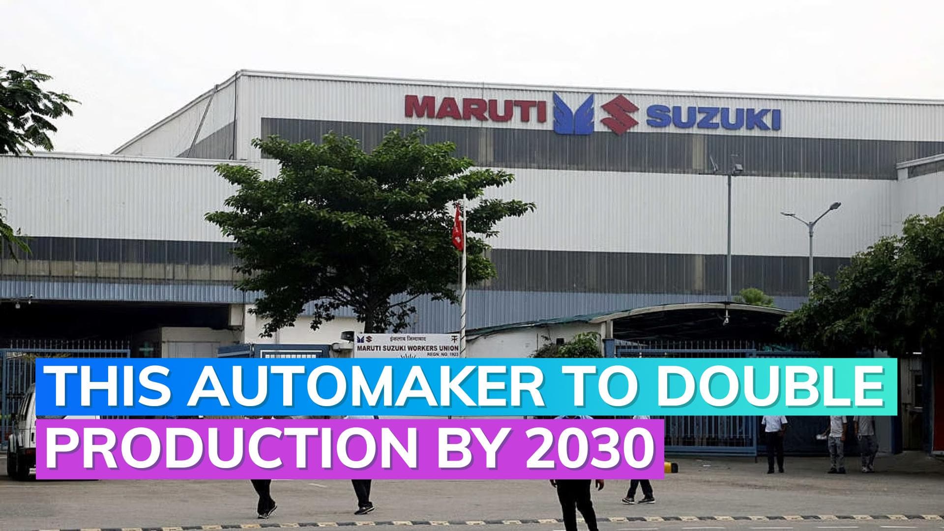 Maruti Suzuki plans to invest over $5.5 bn to double production by 2030